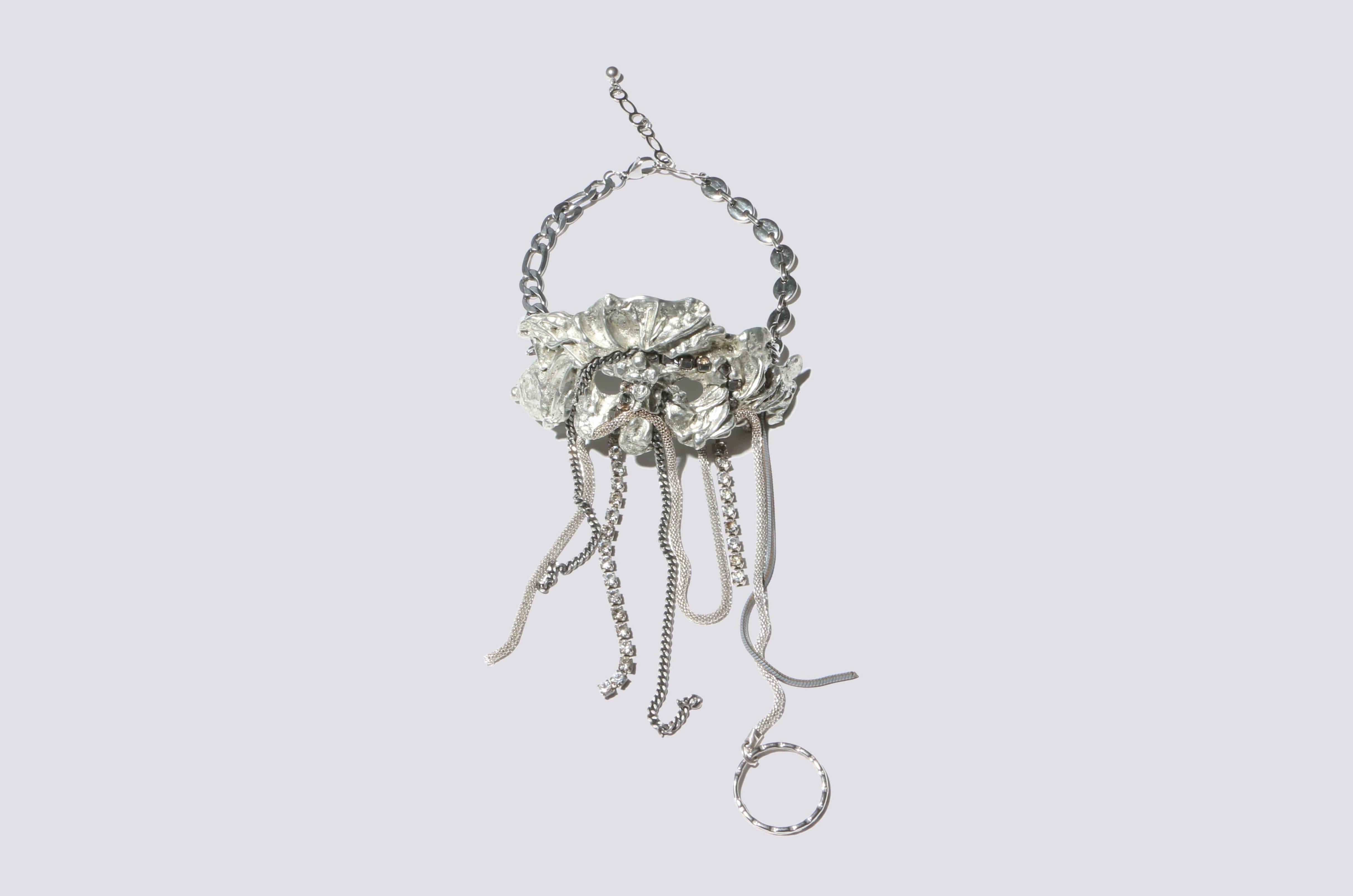 Maimoun Alizee Quitman Web Flower Choker
