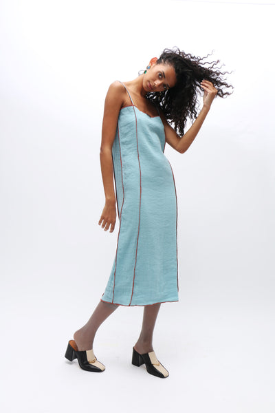 Wuxi Blue Shok Slip Dress