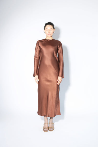 Baserange ~ Undyed Hewn Slip Dress | MAIMOUN