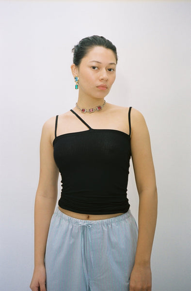 Nida Tank in Assortment | Fine organic cotton rib | en