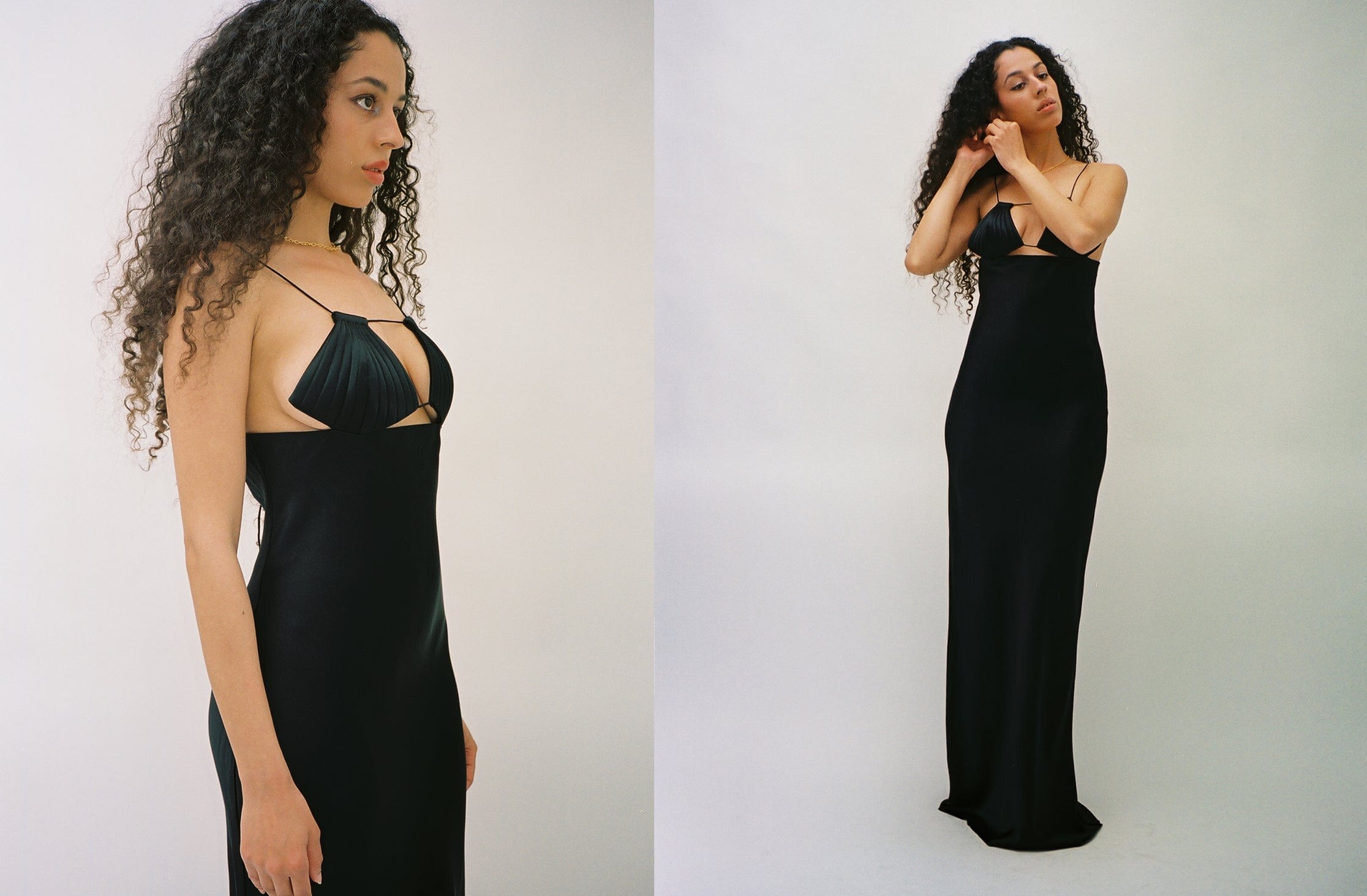 Maimoun Bevza Black Mermaid Dress