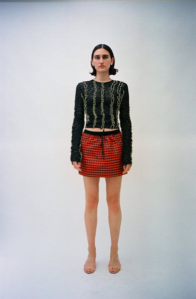 andmary ♡ Monica check mini skirt Msize ANDMARY】Monica check mini skirt