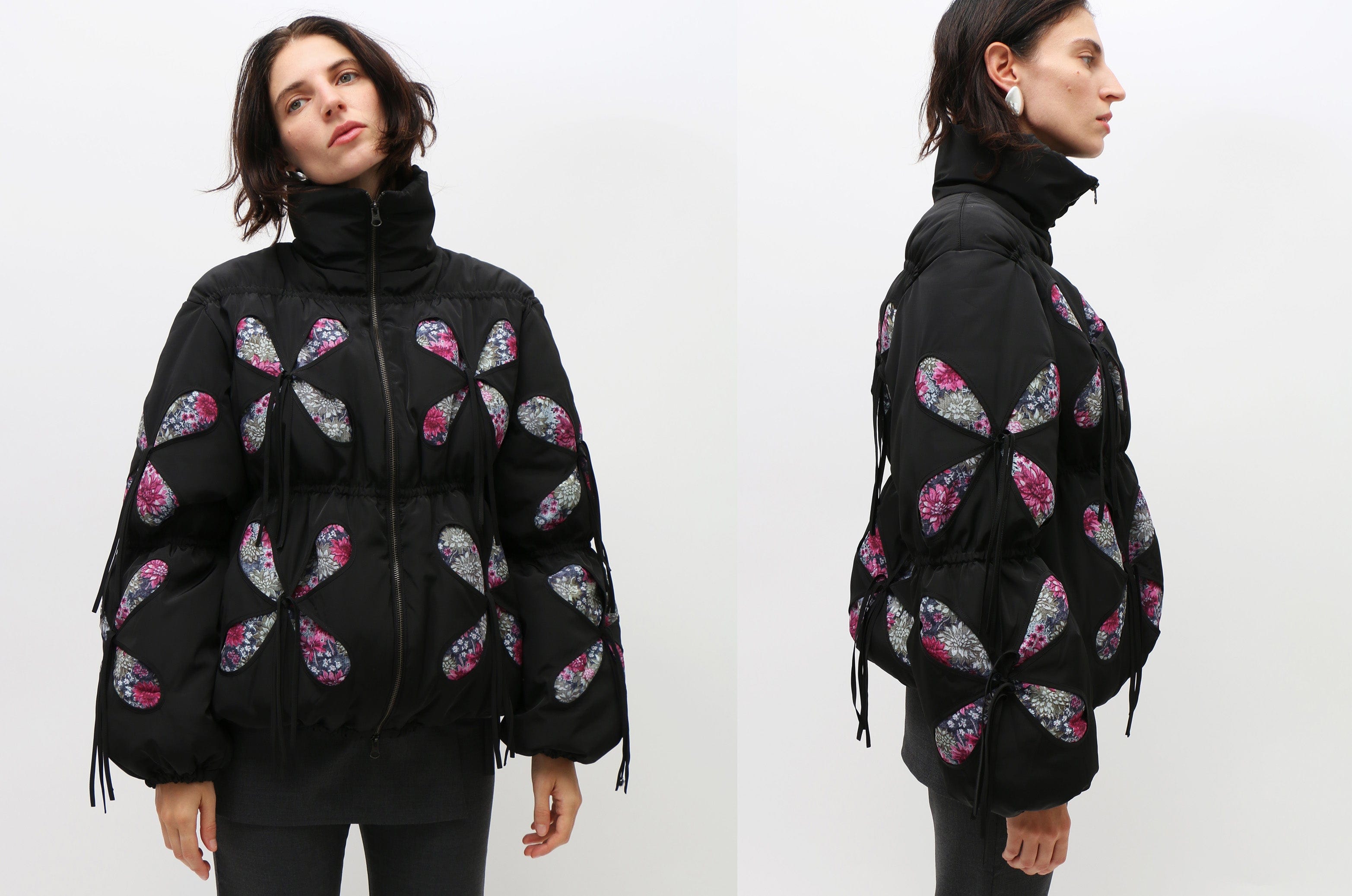 Maimoun J.Kim Black Bale Puffer Coat