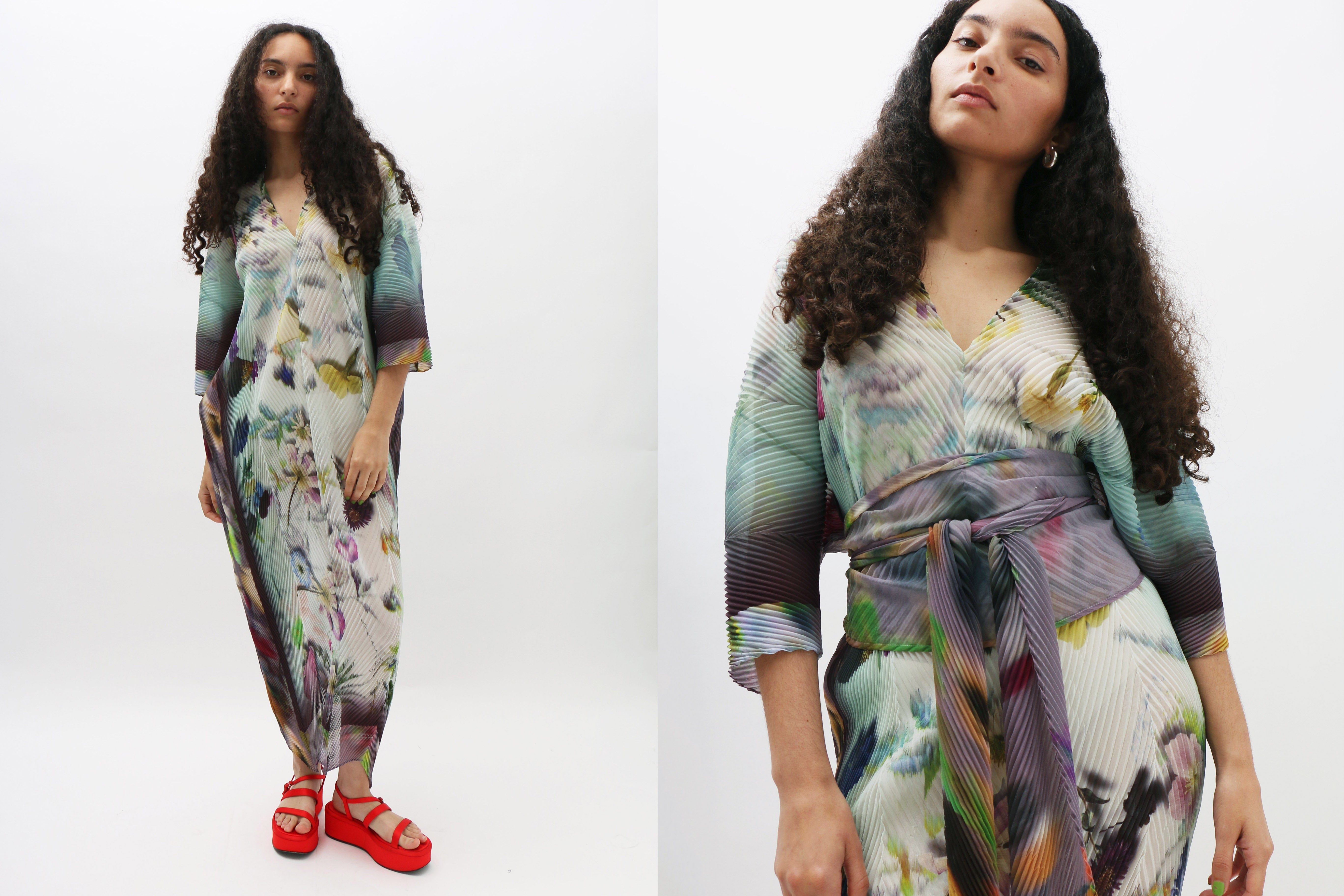 Maimoun Julia Heuer Stacy Fiona Kaftan Dress