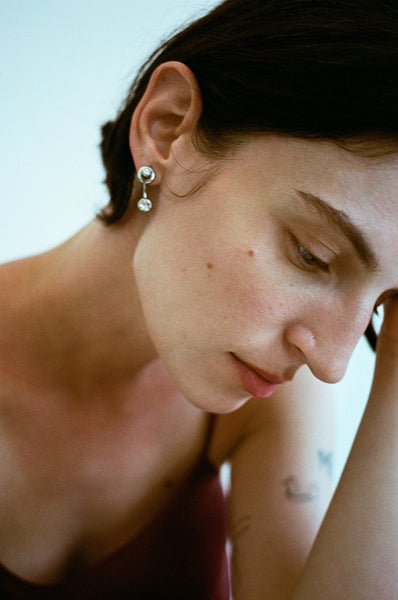 Justine Clenquet ~ Crystal Mindy Earrings | MAIMOUN