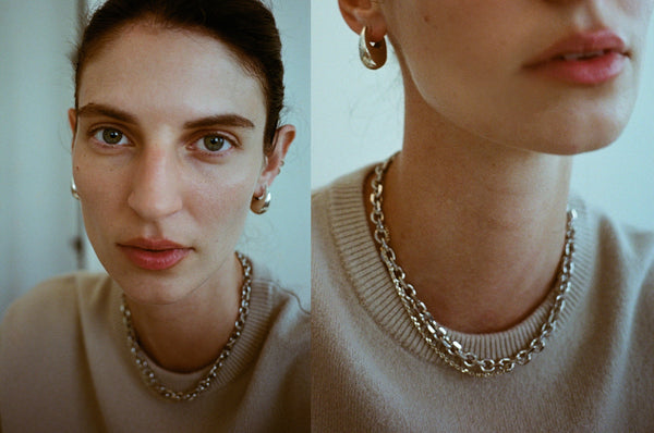 【JUSTINE CLENQUET】DIANA NECKLACE Justine Clenquet ~ Diana Necklace | MAIMOUN