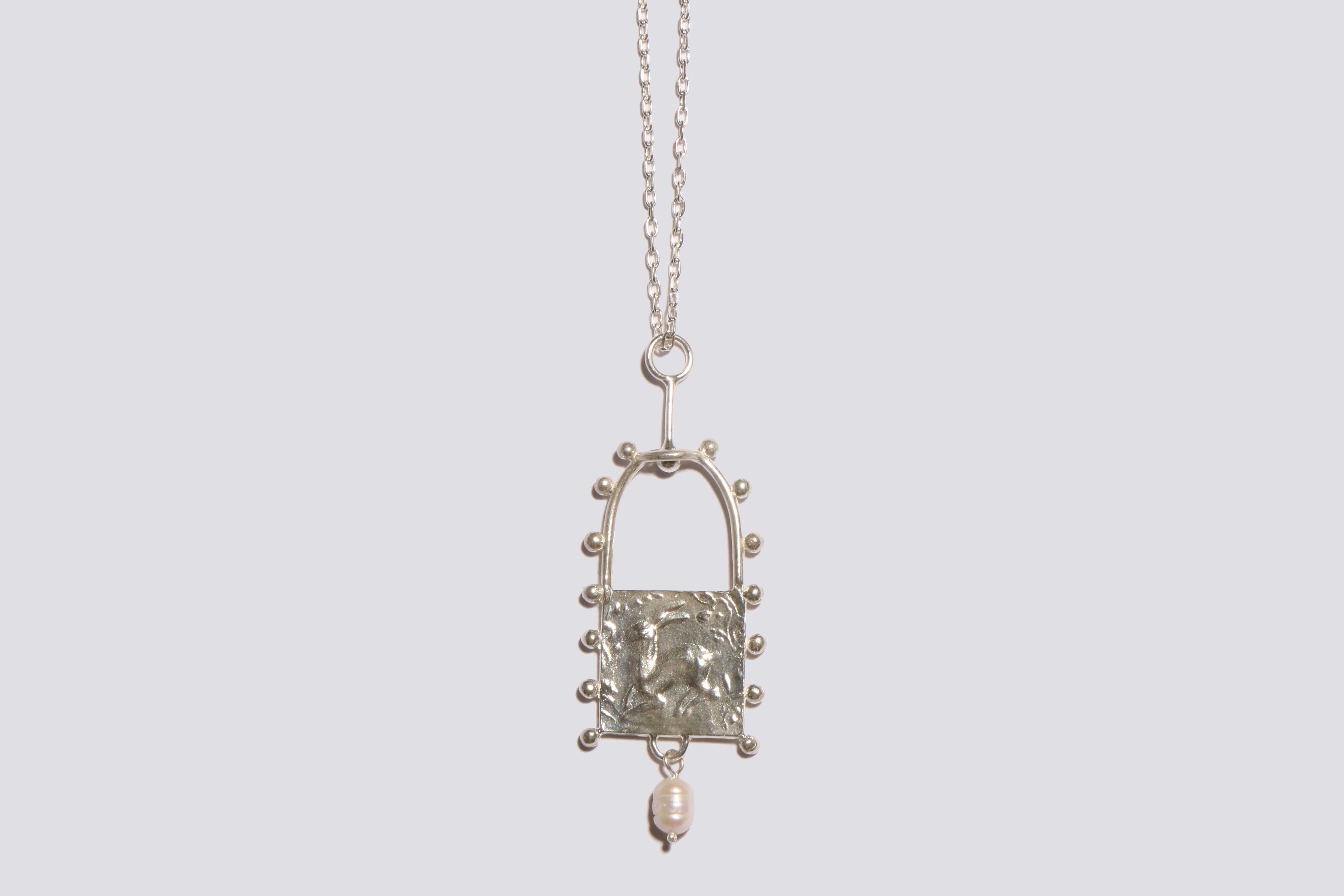 Maimoun Middaia Rabbit Pendant Necklace