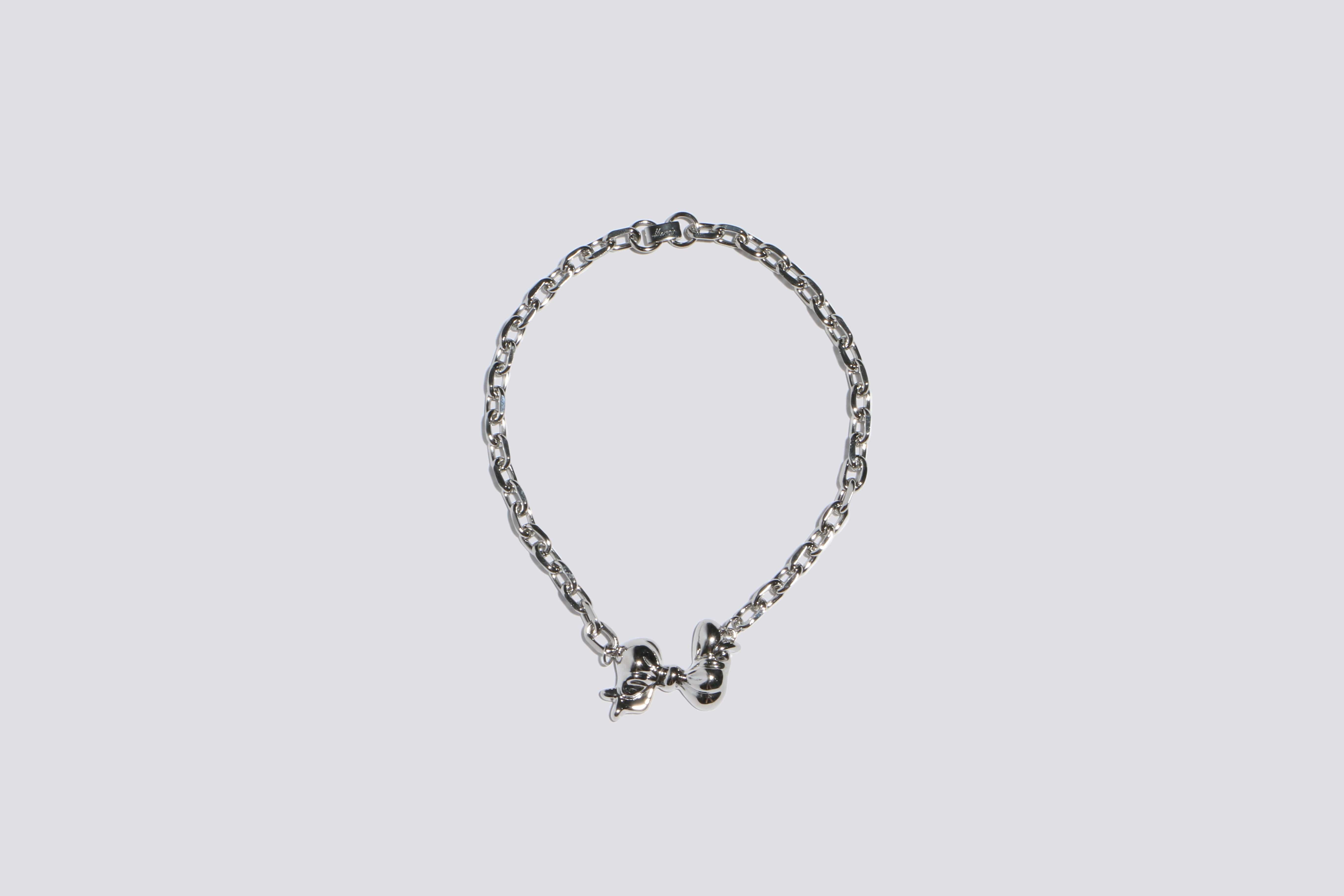 Maimoun Mondo Mondo Bow Pendant Choker