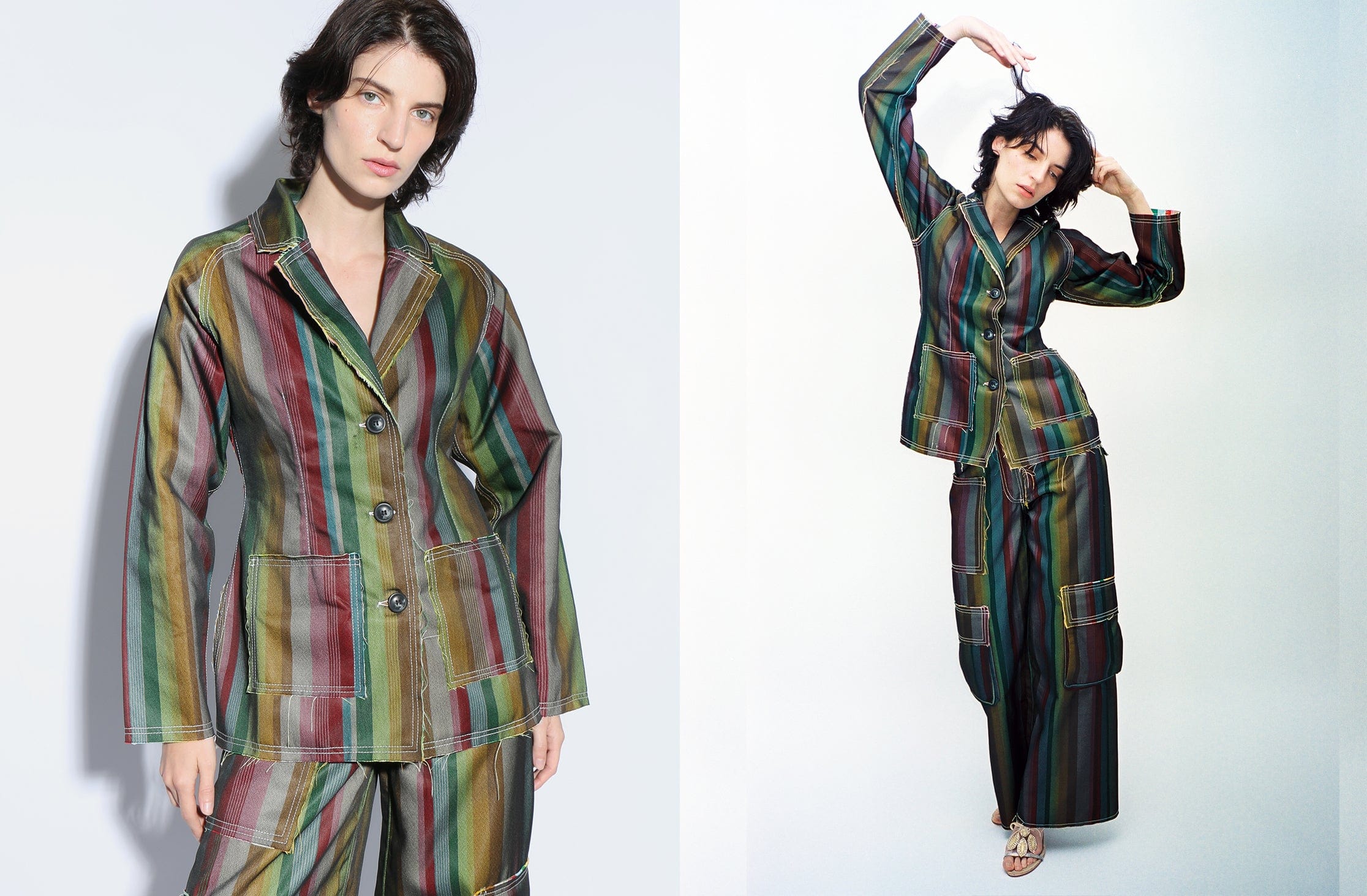 Maimoun Mozhdeh Matin Multicolor Anubia Jacket
