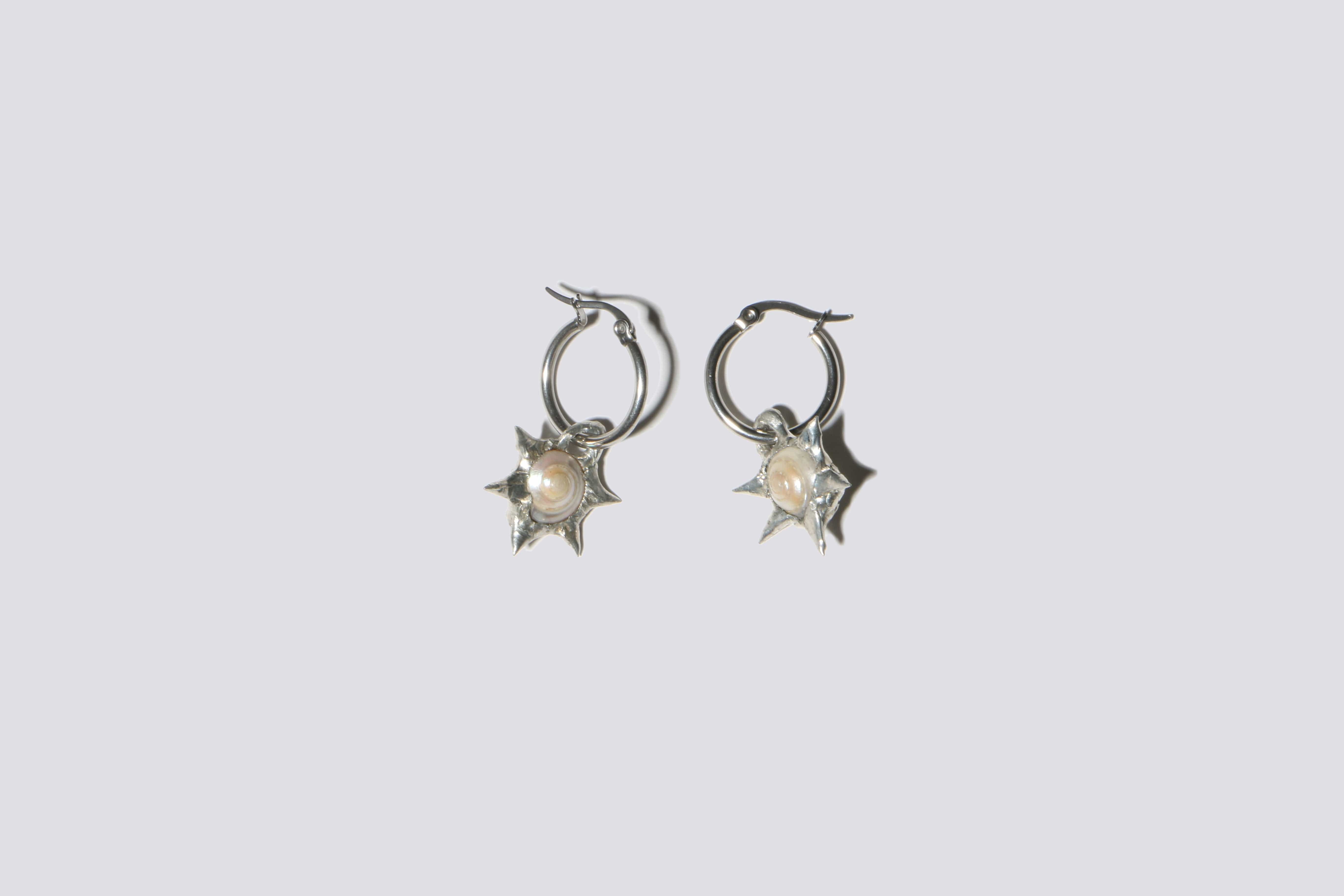 Maimoun My Dearest World Umbonium Earrings