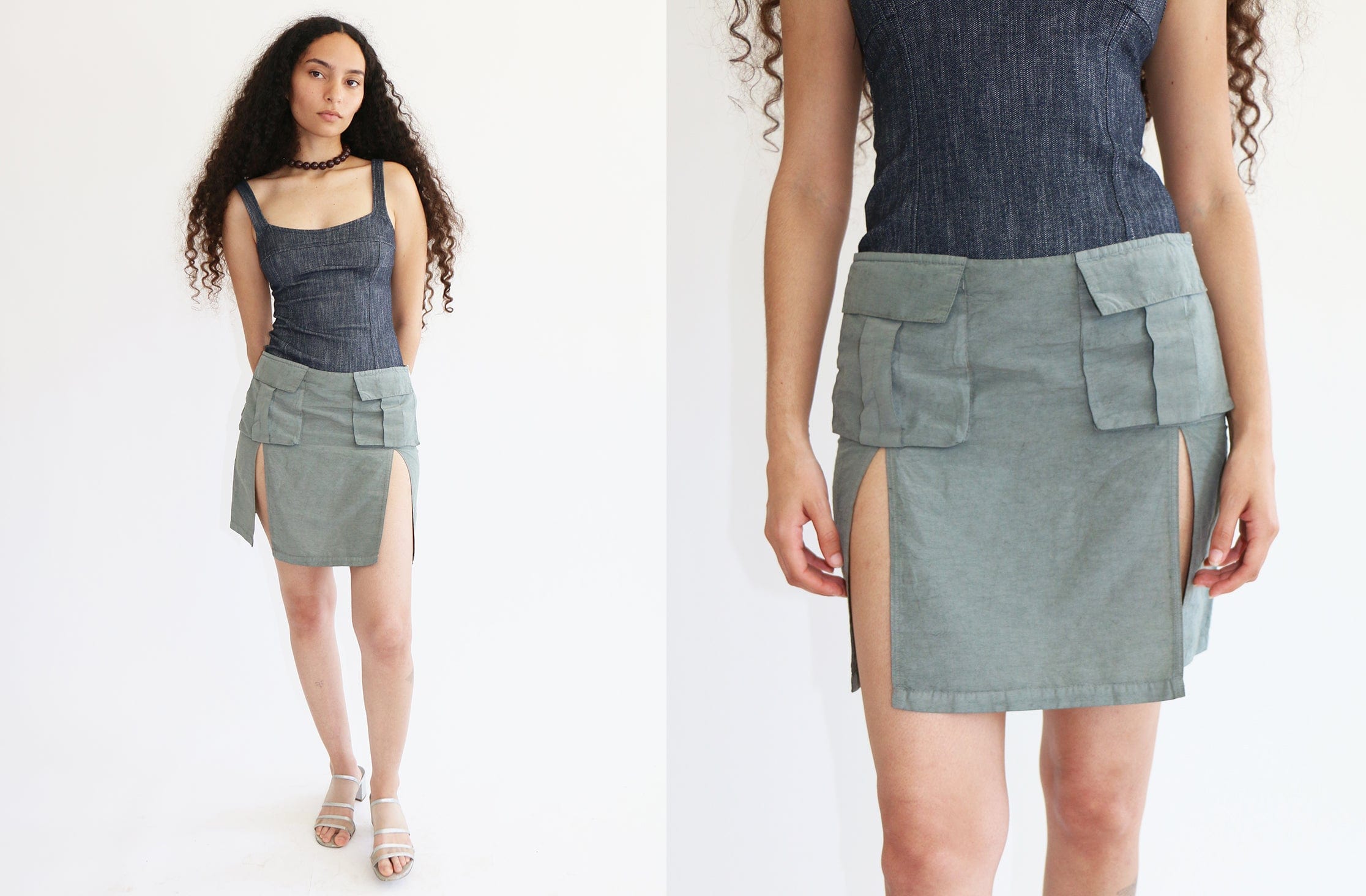 Maimoun Paloma Wool Grey Anturi Skirt