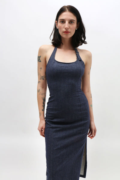 【関税込み】Paloma Wool ネイビー Elena ミディアムワンピース Paloma Wool ~ Navy Elena Dress | MAIMOUN