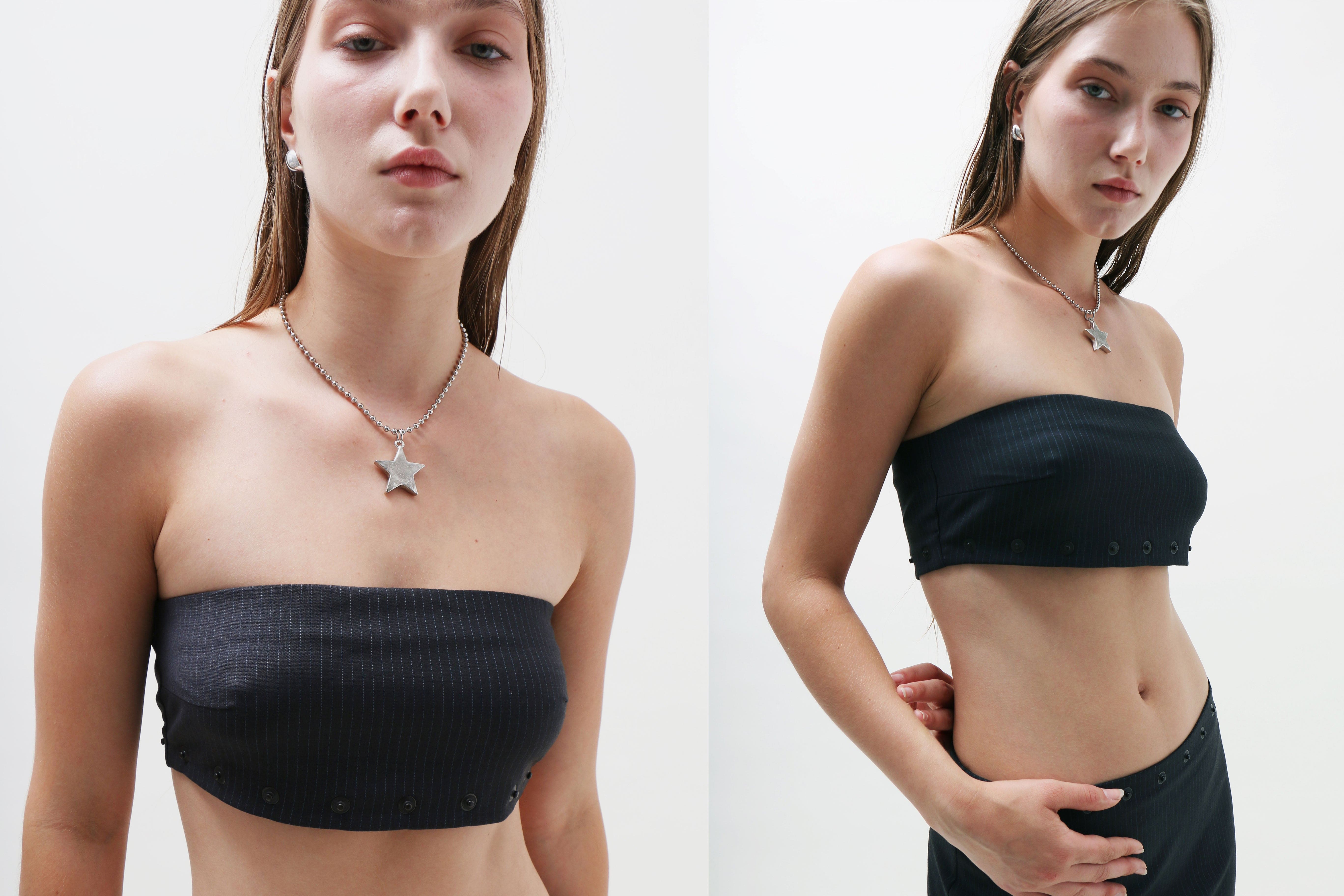Maimoun Paloma Wool Dark Gray Nita Bra