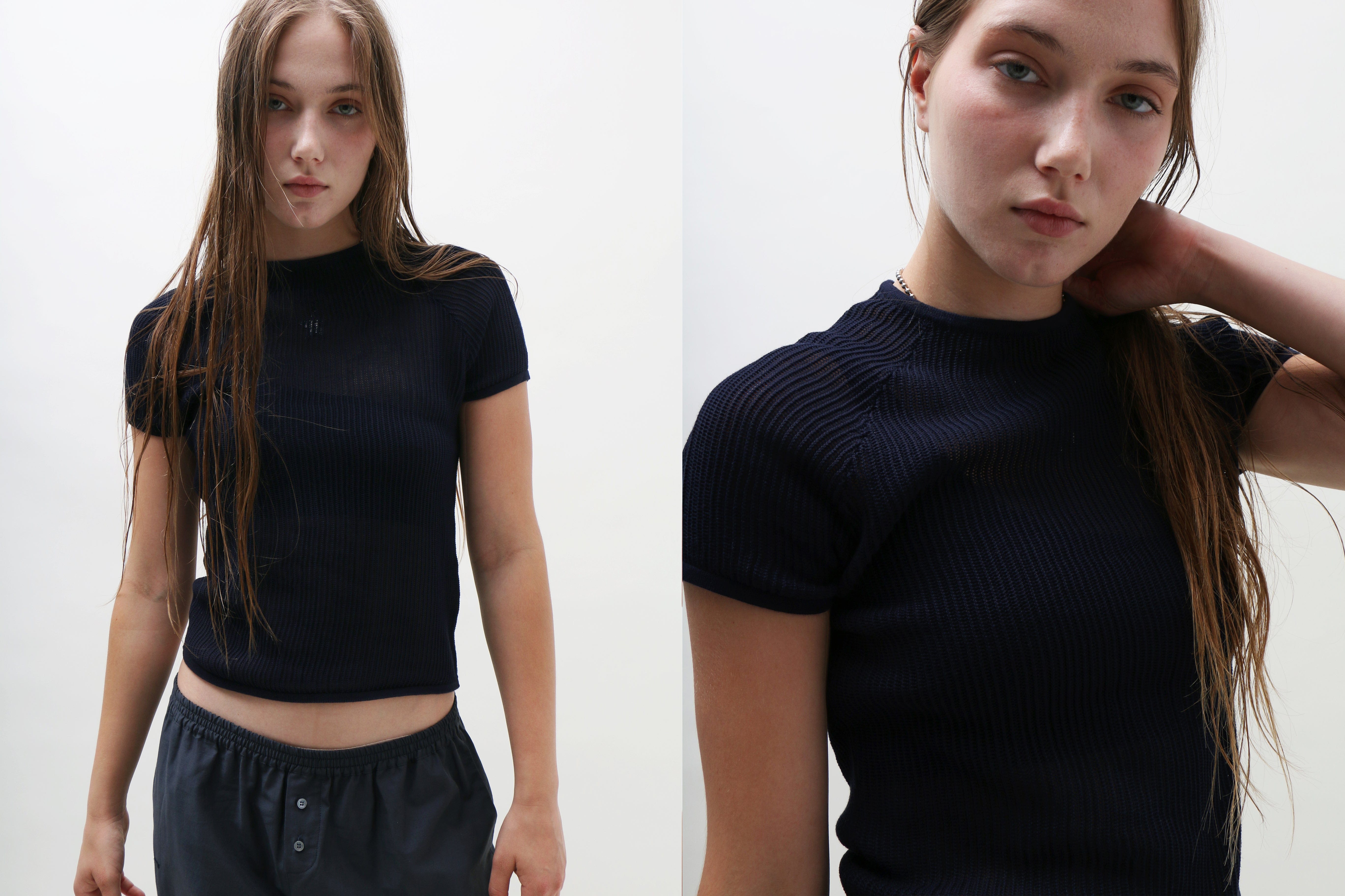 Maimoun Paloma Wool Navy Danila Top