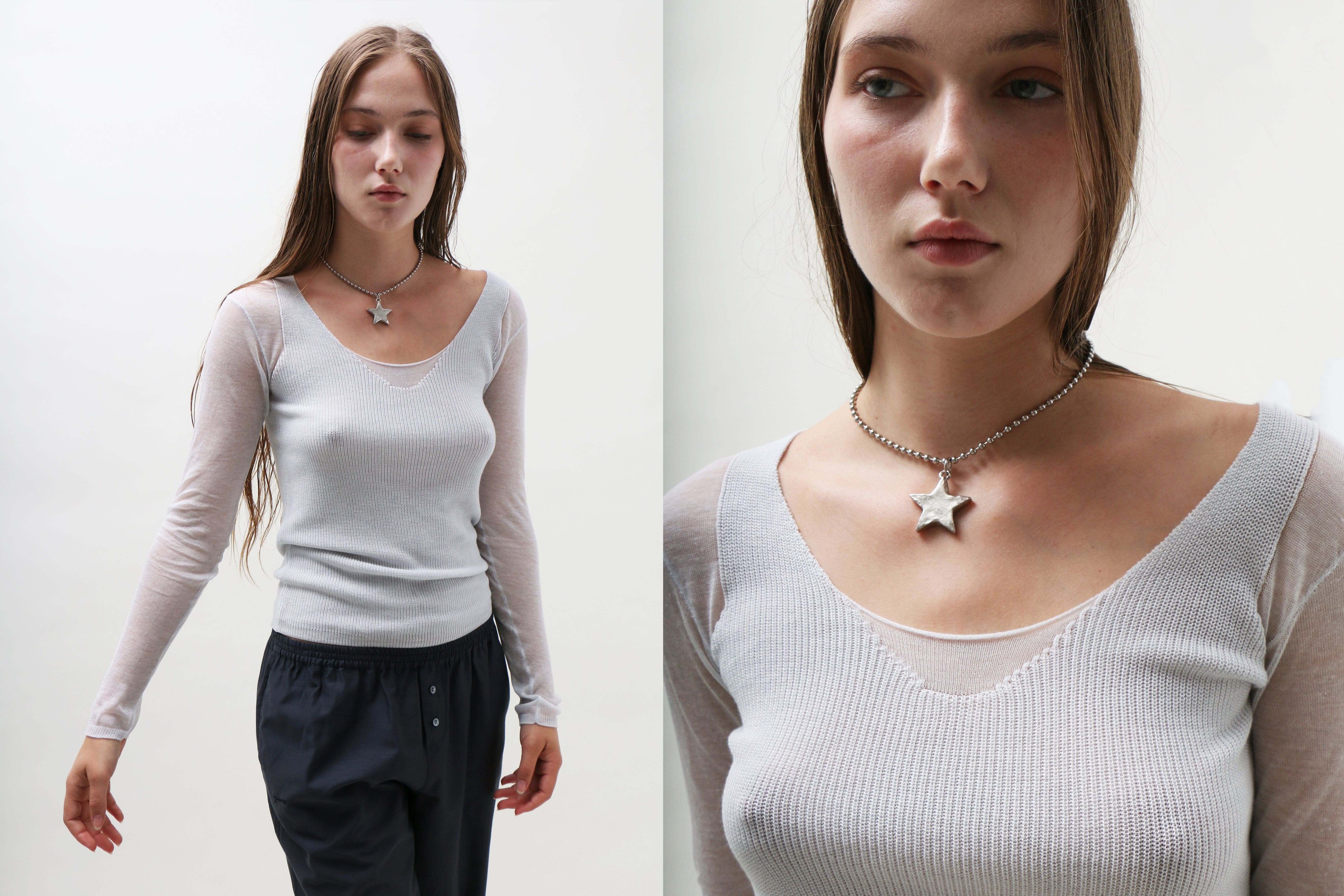 Maimoun Paloma Wool White Litam Top