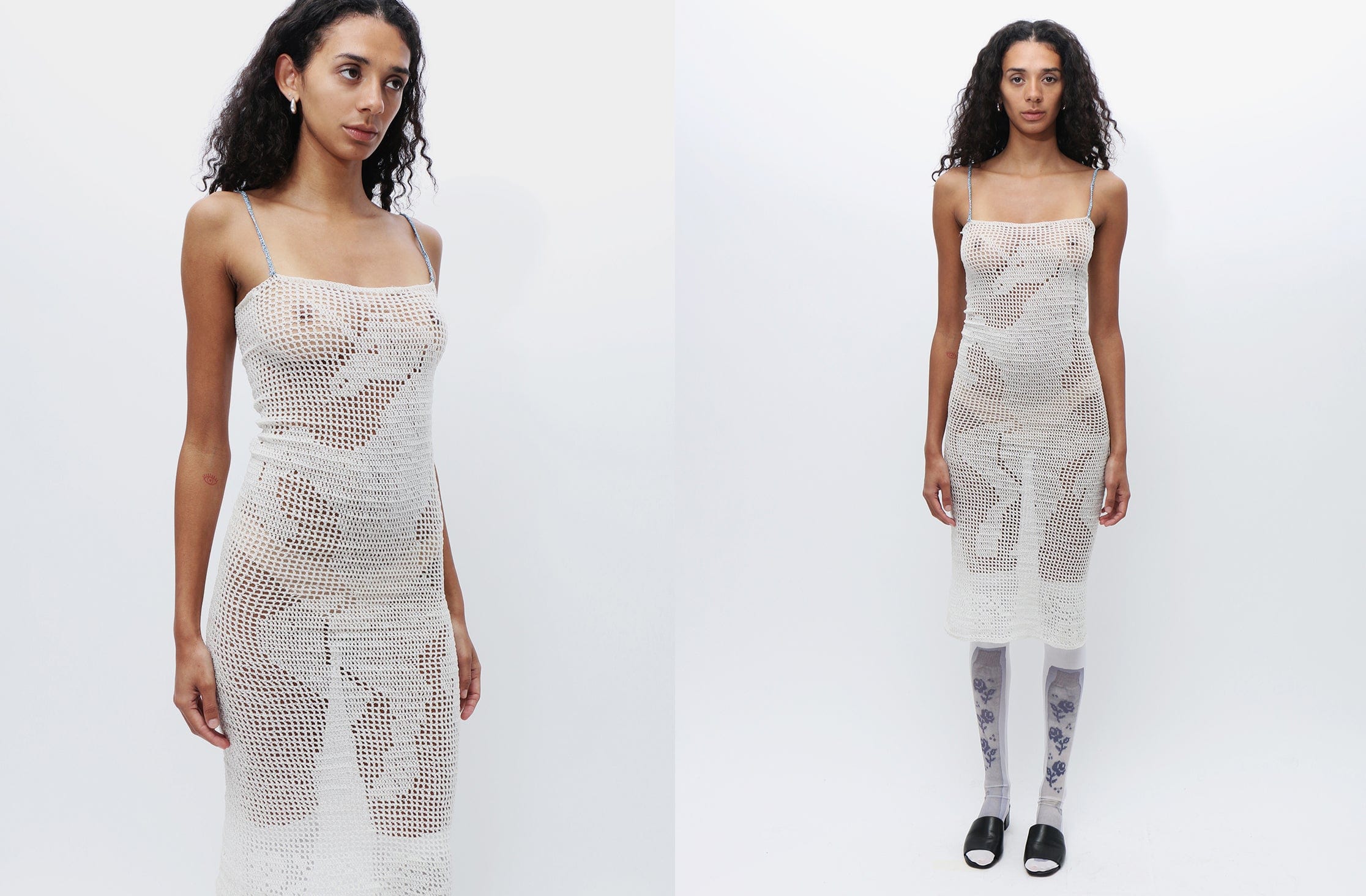 Maimoun Sophia Khaled Unicorn Crochet Dress