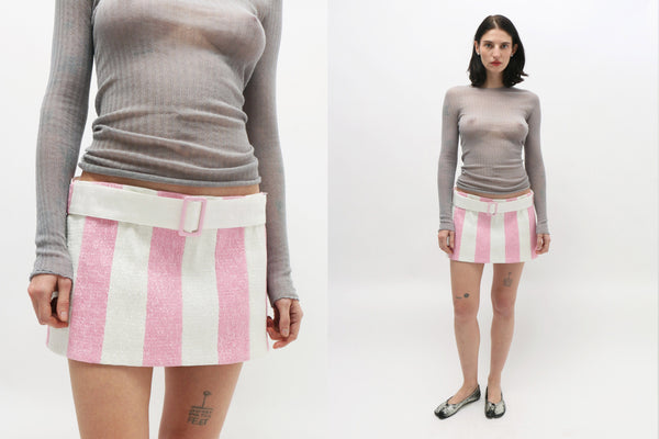 アンドマリー andmary Rain pleats mini skirt ANDMARY】Rain pleats mini skirt