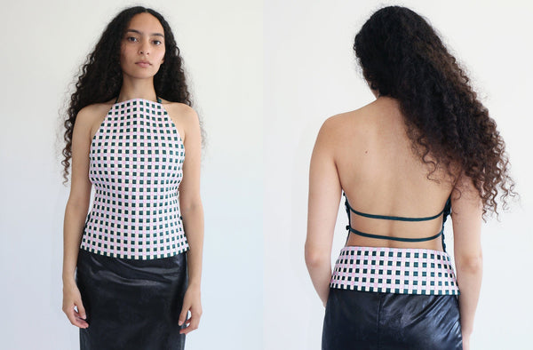 トップス superyaya maxi crushed T Superyaya ~ A-Top Weave Top | MAIMOUN