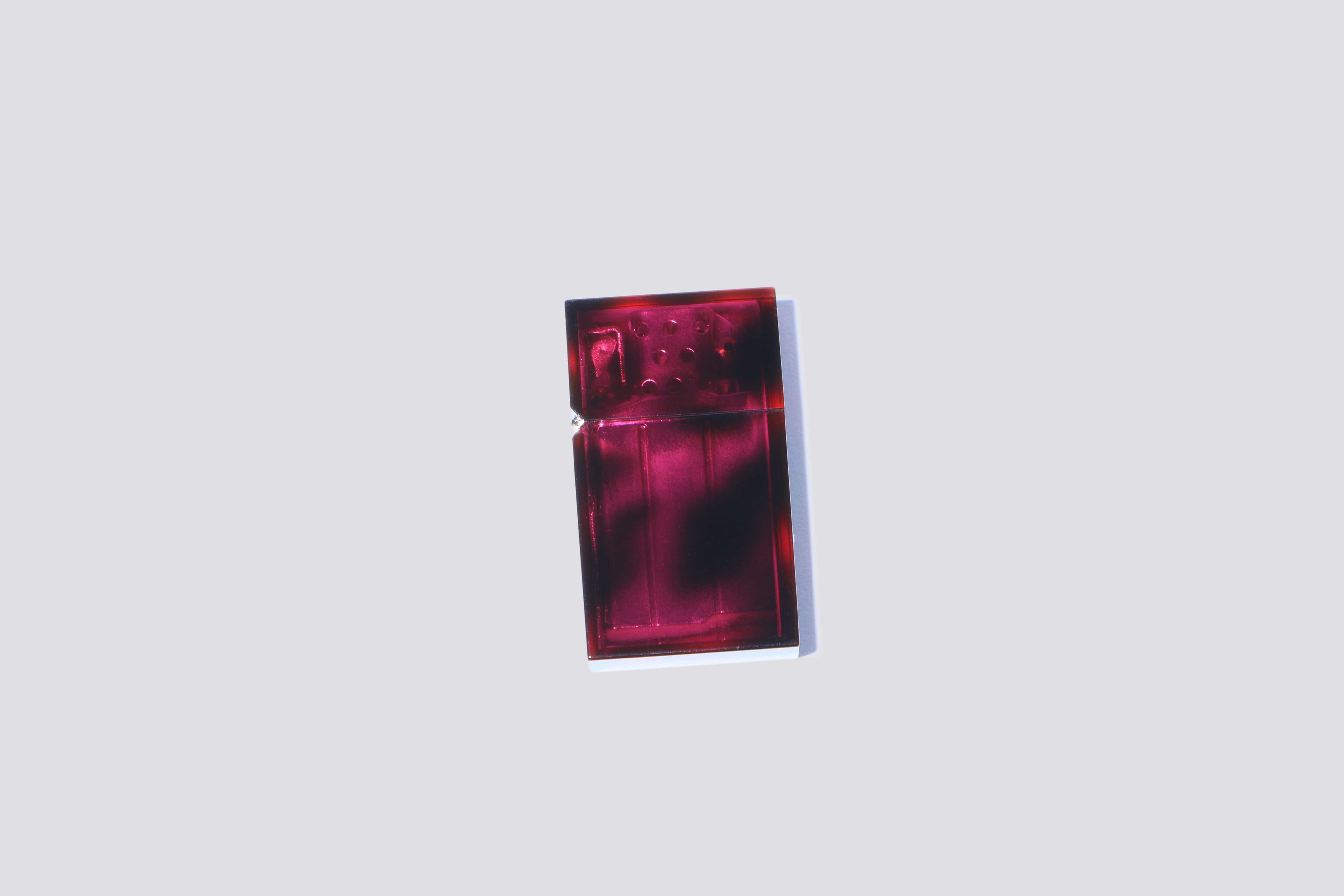 Maimoun Tsubota Pearl Maroon Marble Lighter