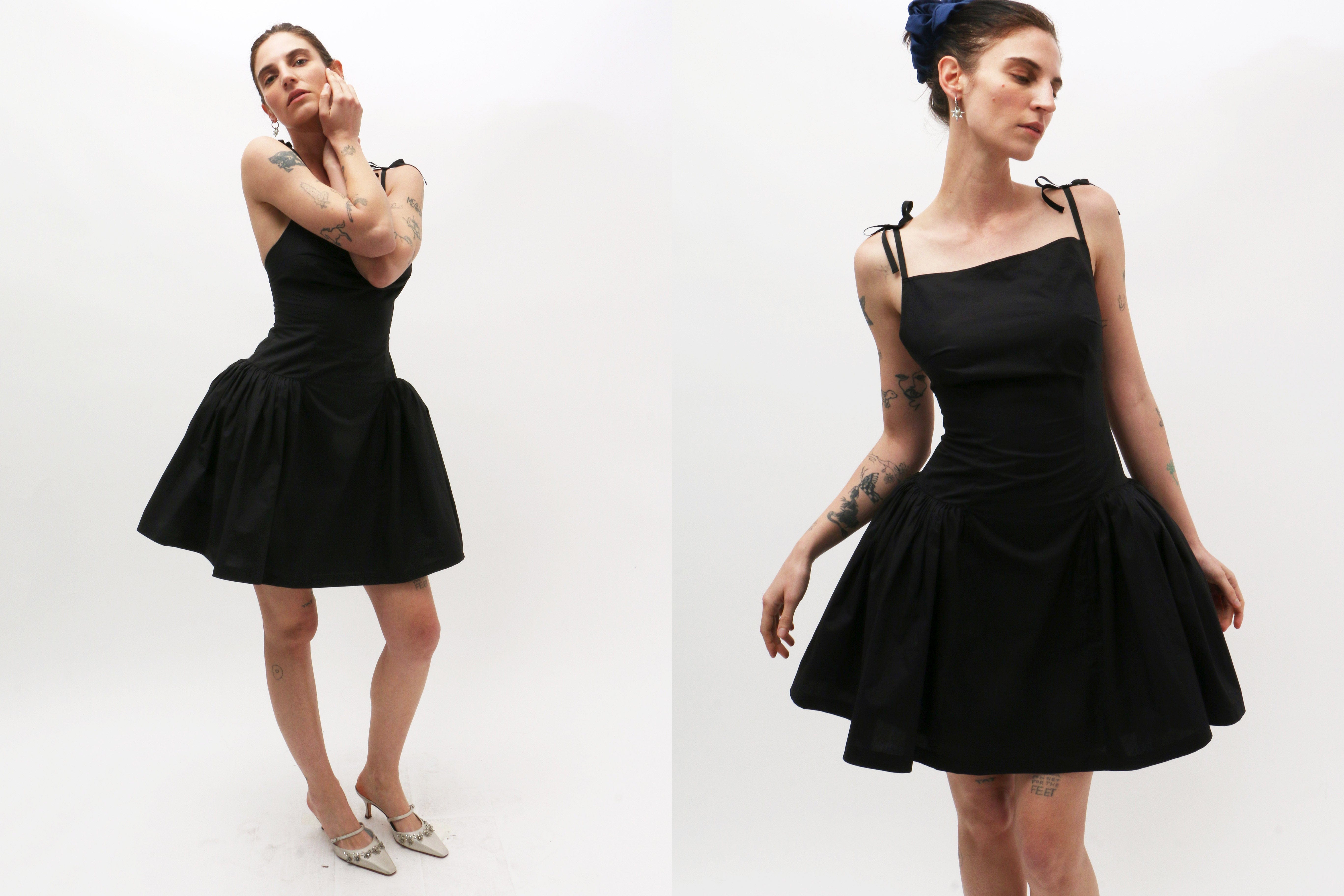 Maimoun Yuhan Wang Bow Tied Hoop Dress