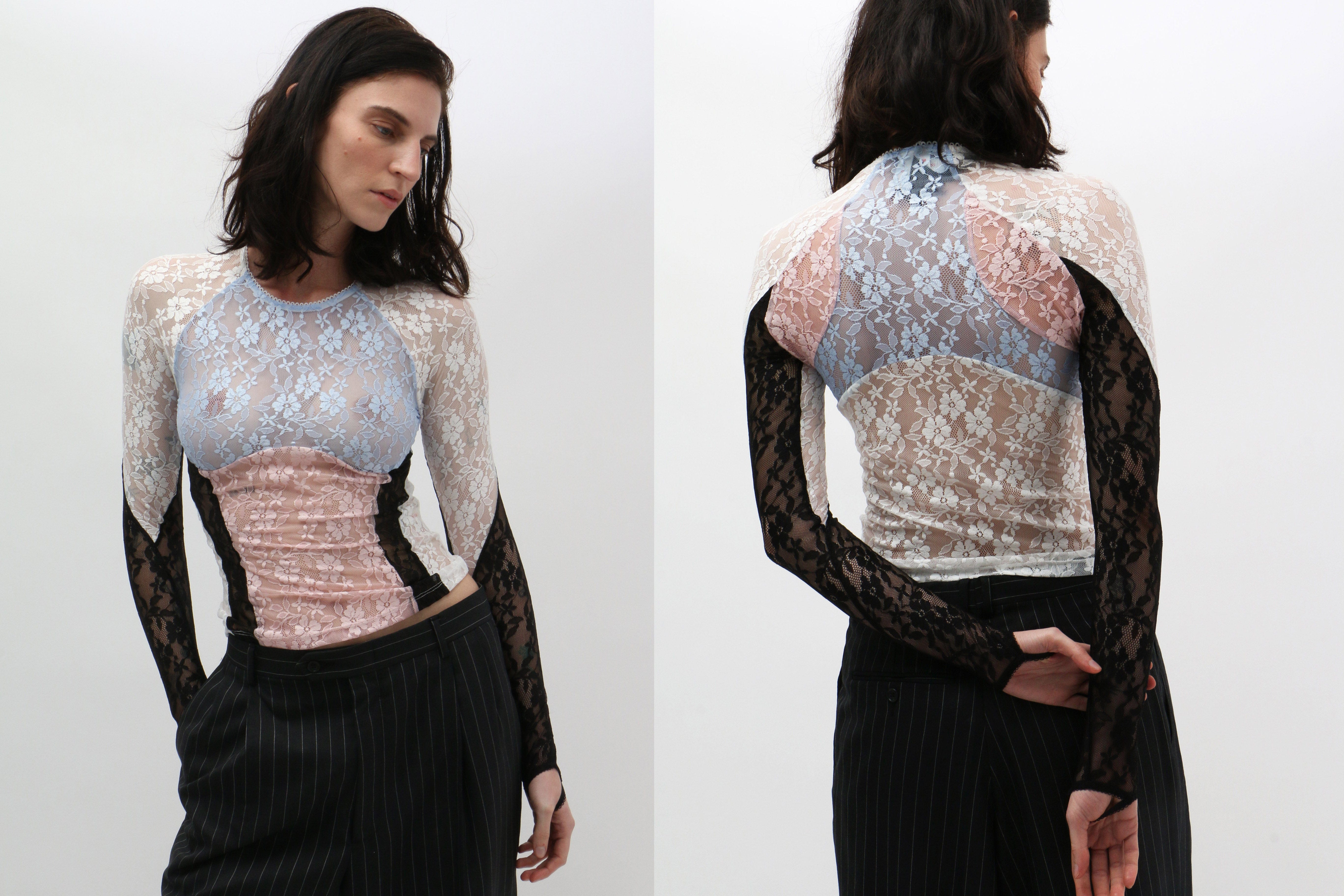Maimoun Yuhan Wang Cycling Lace Top