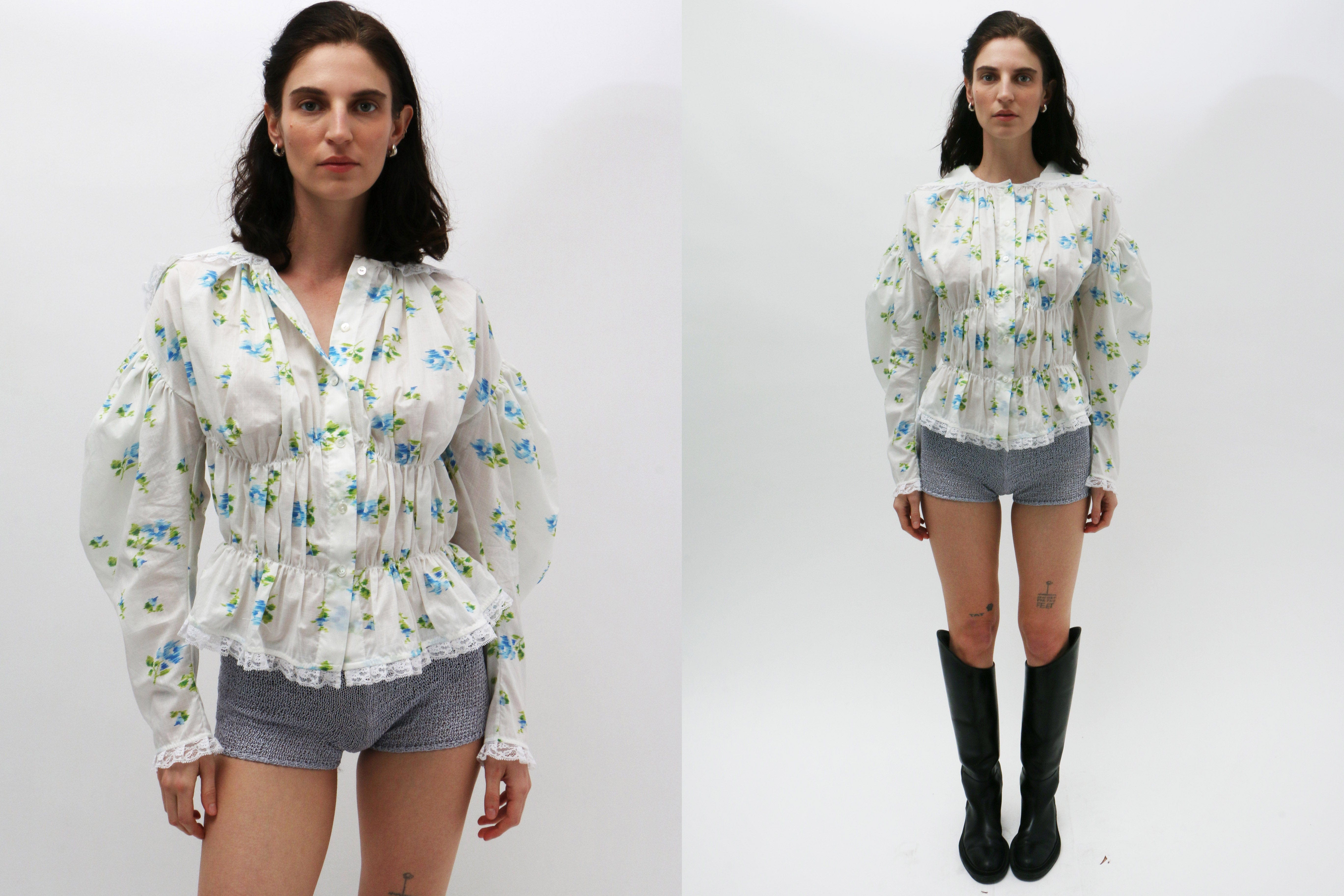 Maimoun Yuhan Wang Rose Printed Blouse