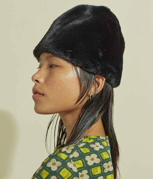 Clyde ~ Faux Fur Toque Hat | MAIMOUN