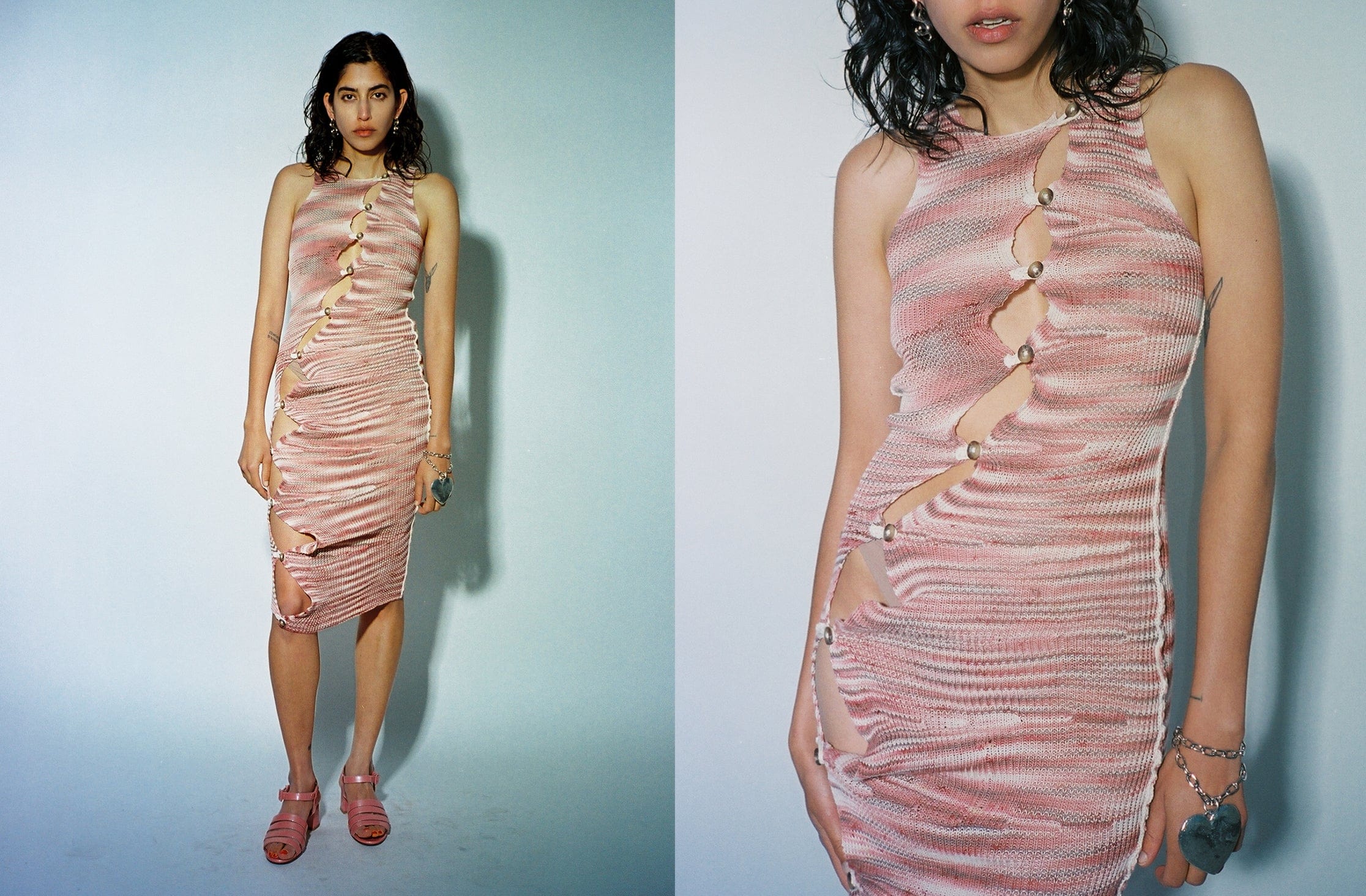 Maimoun Gabe Gordon Rose Vortex Dress