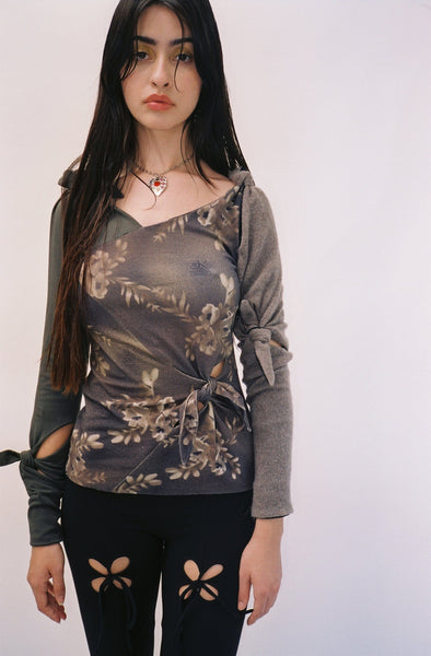 特別価格 Kundimi ~ J.Kim Printed MAIMOUN | Long-Sleeve トップス