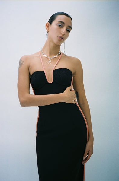 Black Nassia Dress, XS Black Nassia Dress, XS