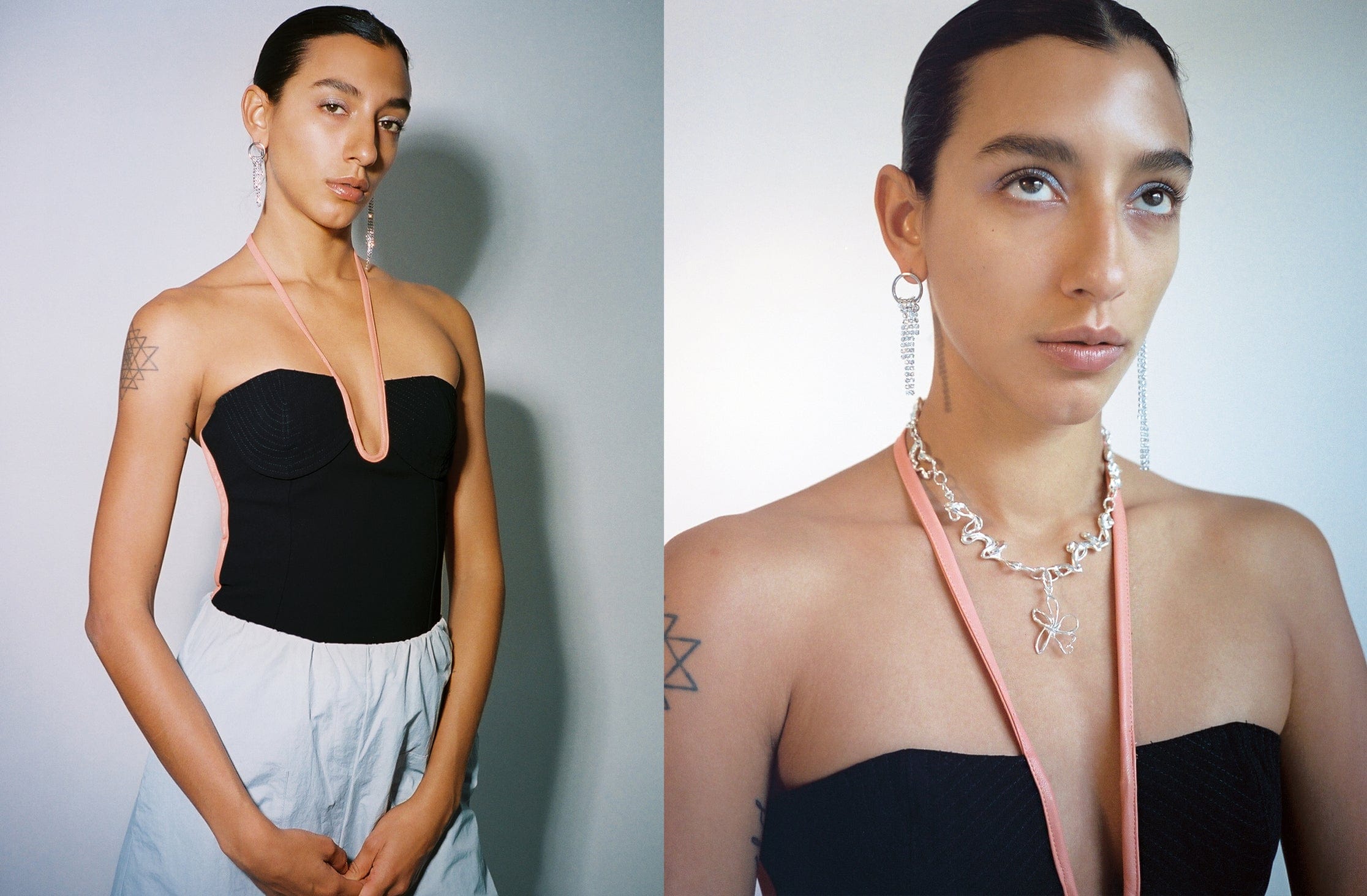 Maimoun Paris Georgia Black Nassia Singlet