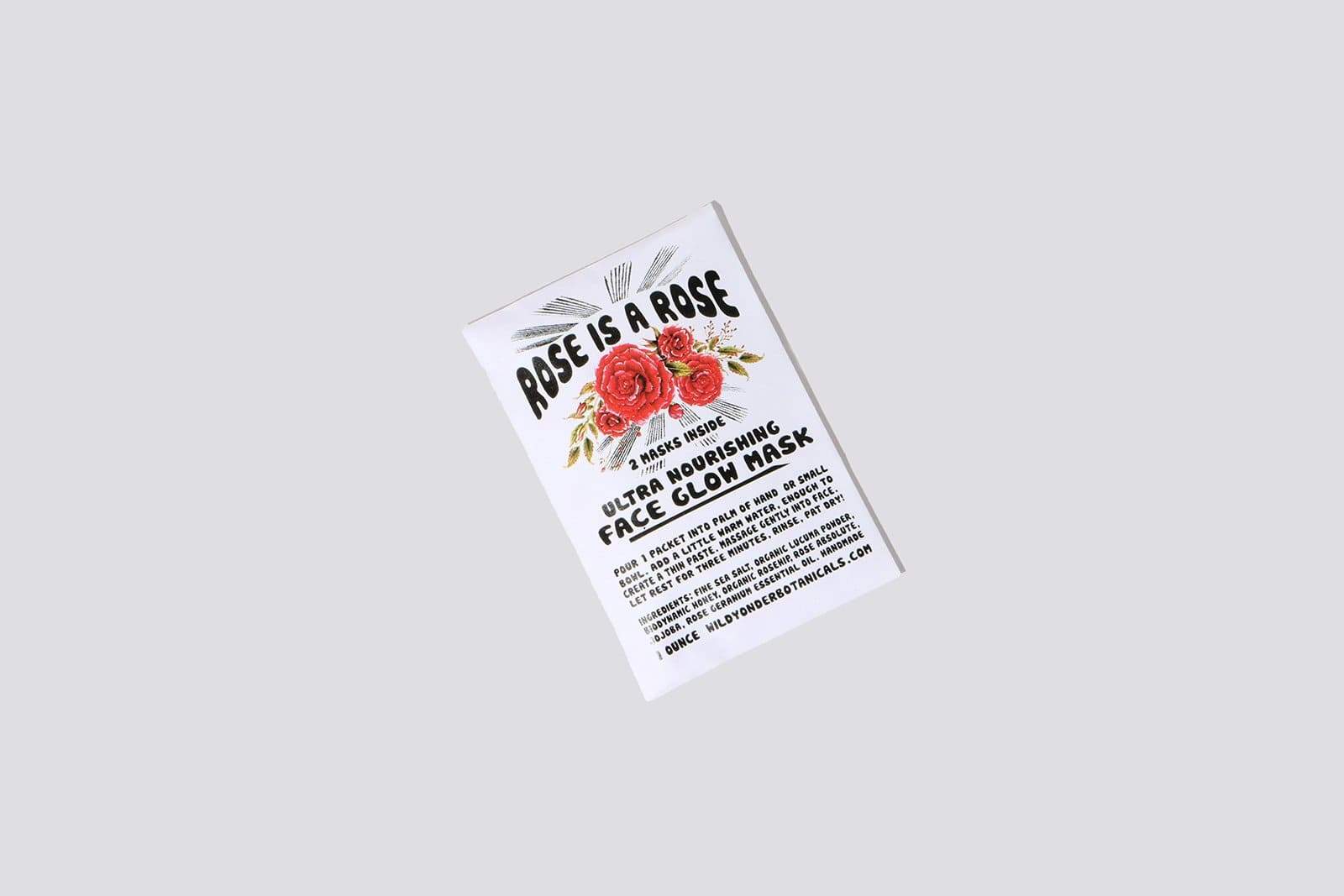 Rose is a Rose - Face Glow Mask - MAIMOUN