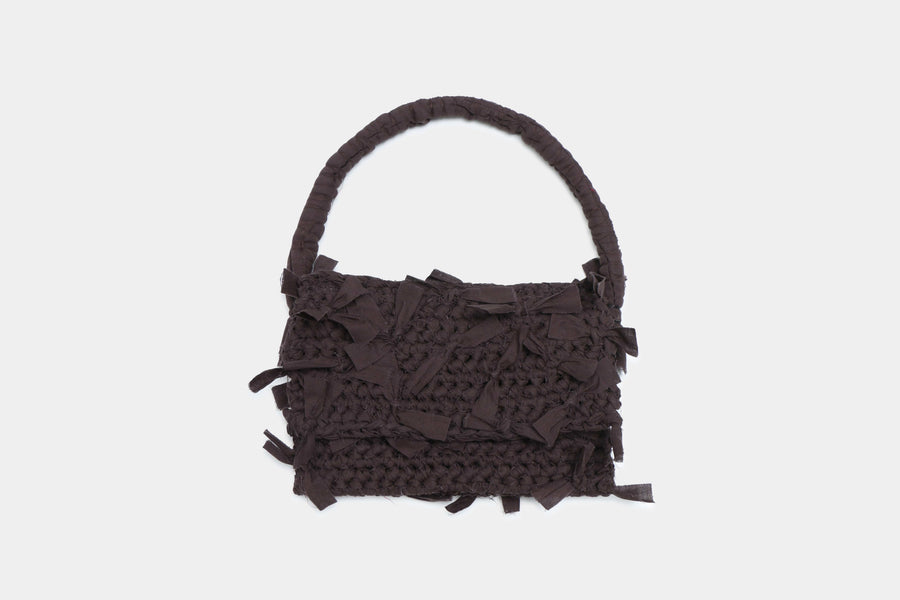 Maimoun Andrea Dyrstad Brown Knot Bag