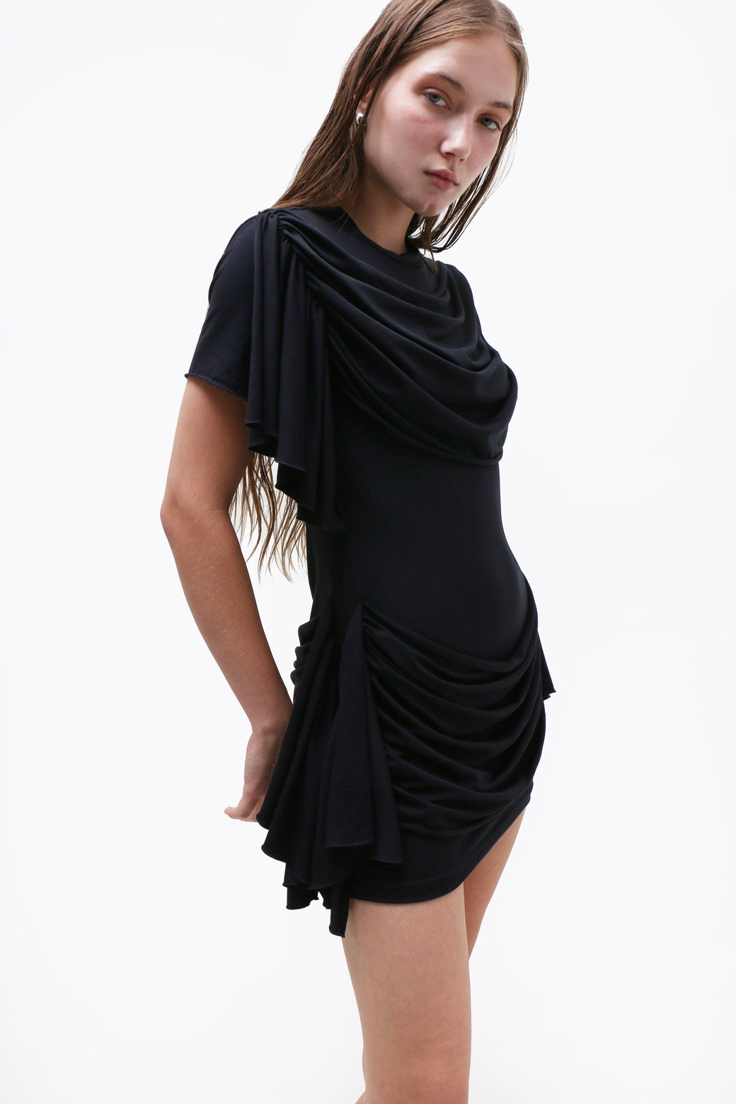 Anne Isabella ~ Dosania Drape Dress Anne Isabella ~ Dosania Drape Dress