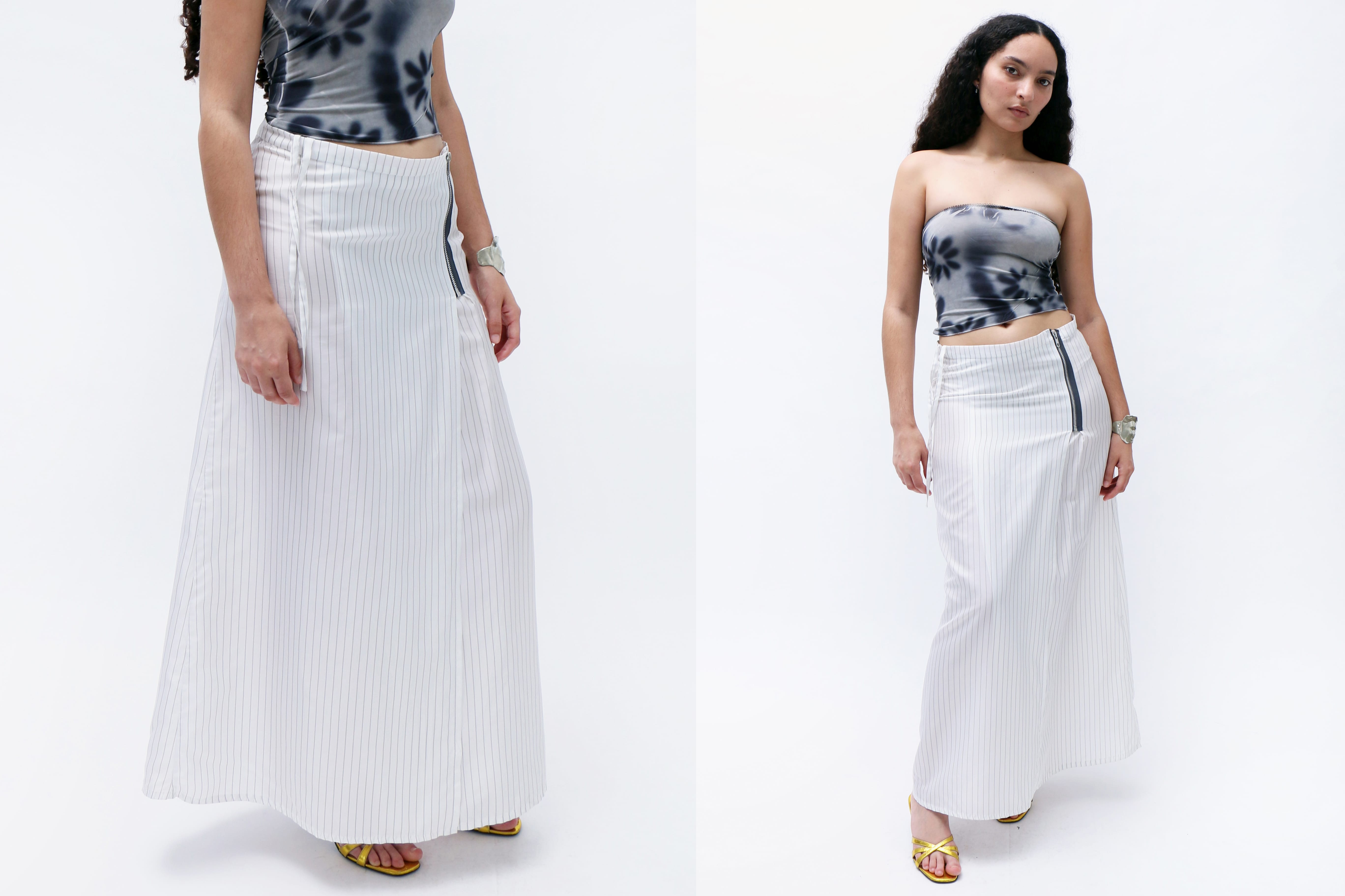 Maimoun Aurembiaix Lining Wrap Skirt