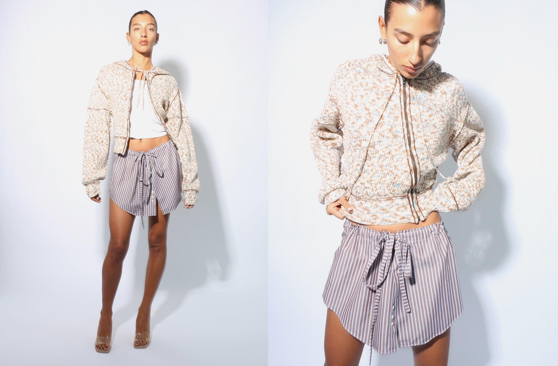 Maimoun Banzo Multi Color Mini Skirt