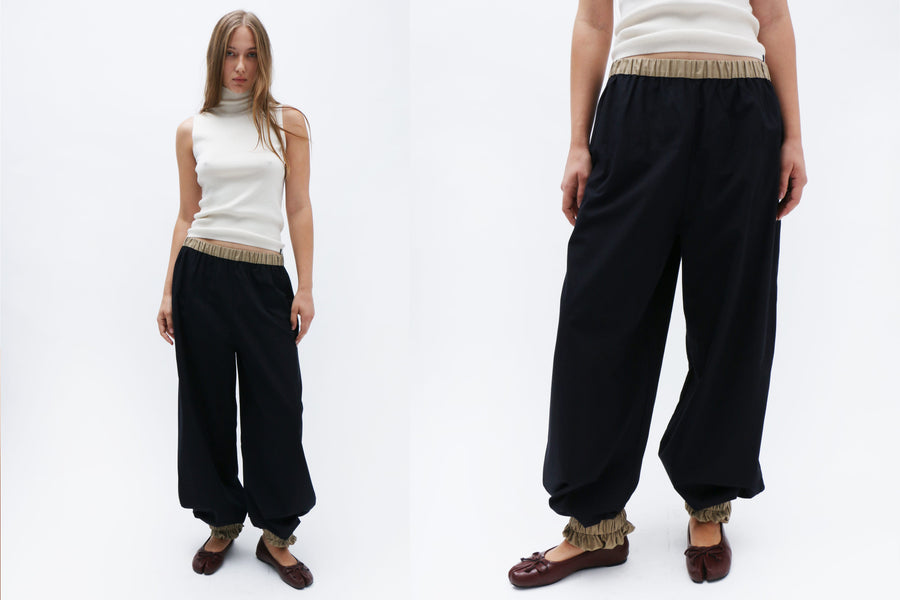 Maimoun Baserange Black Moy Pants