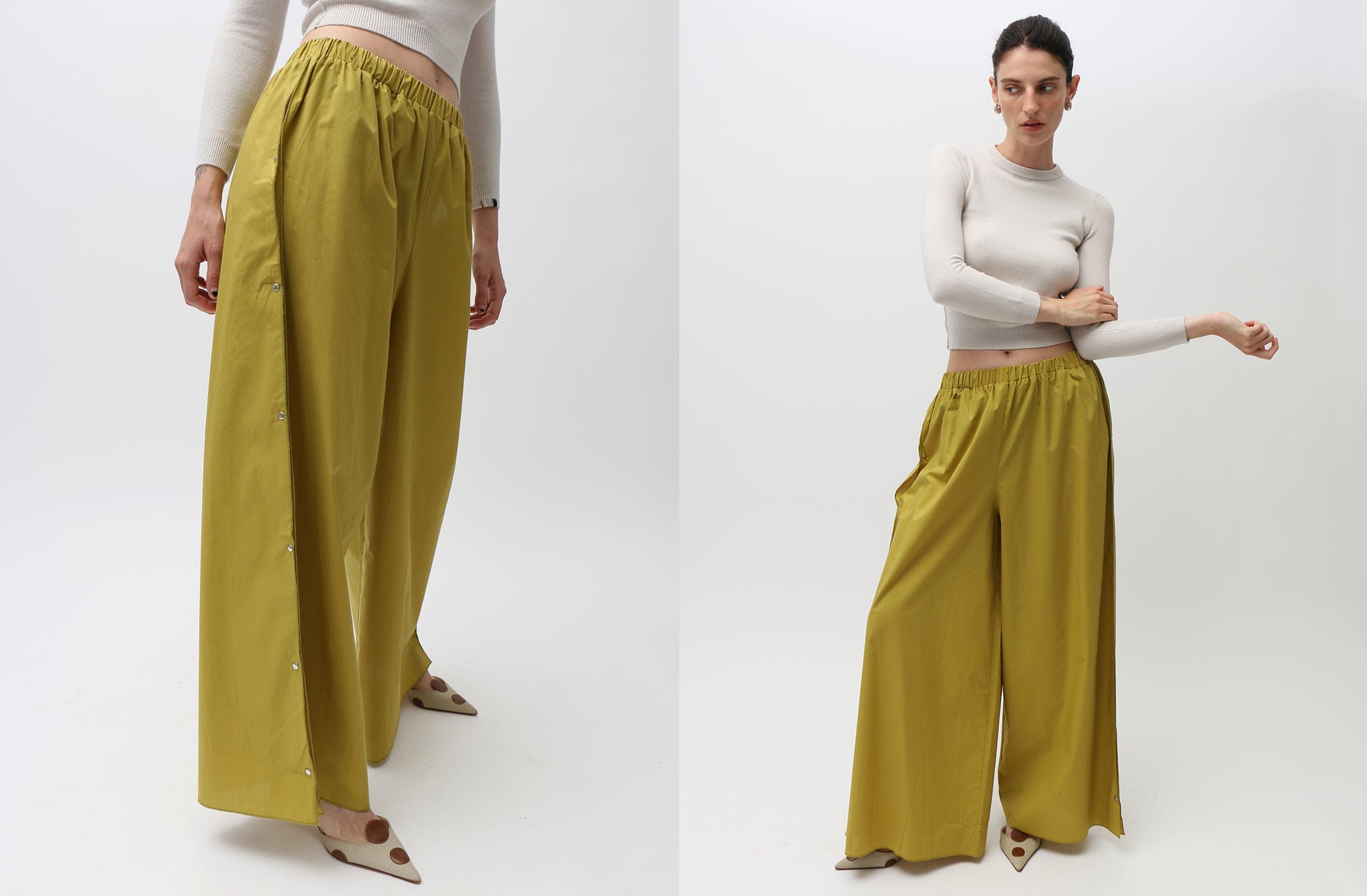 Maimoun Baserange Brace Green Ned Pants