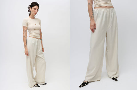 Baserange ~ Undyed Stoa Pants | MAIMOUN