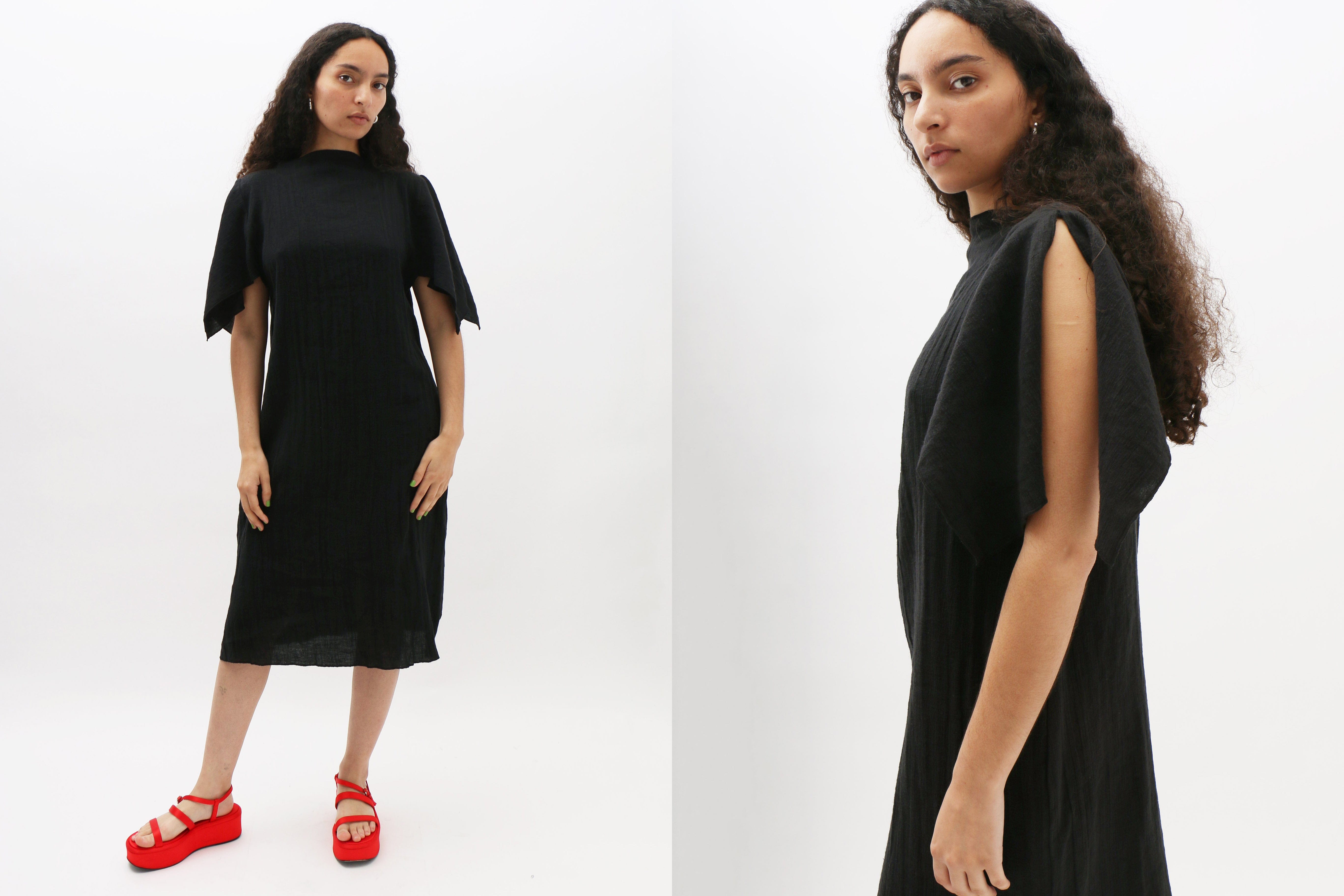 Maimoun Baserange Black Folio Dress