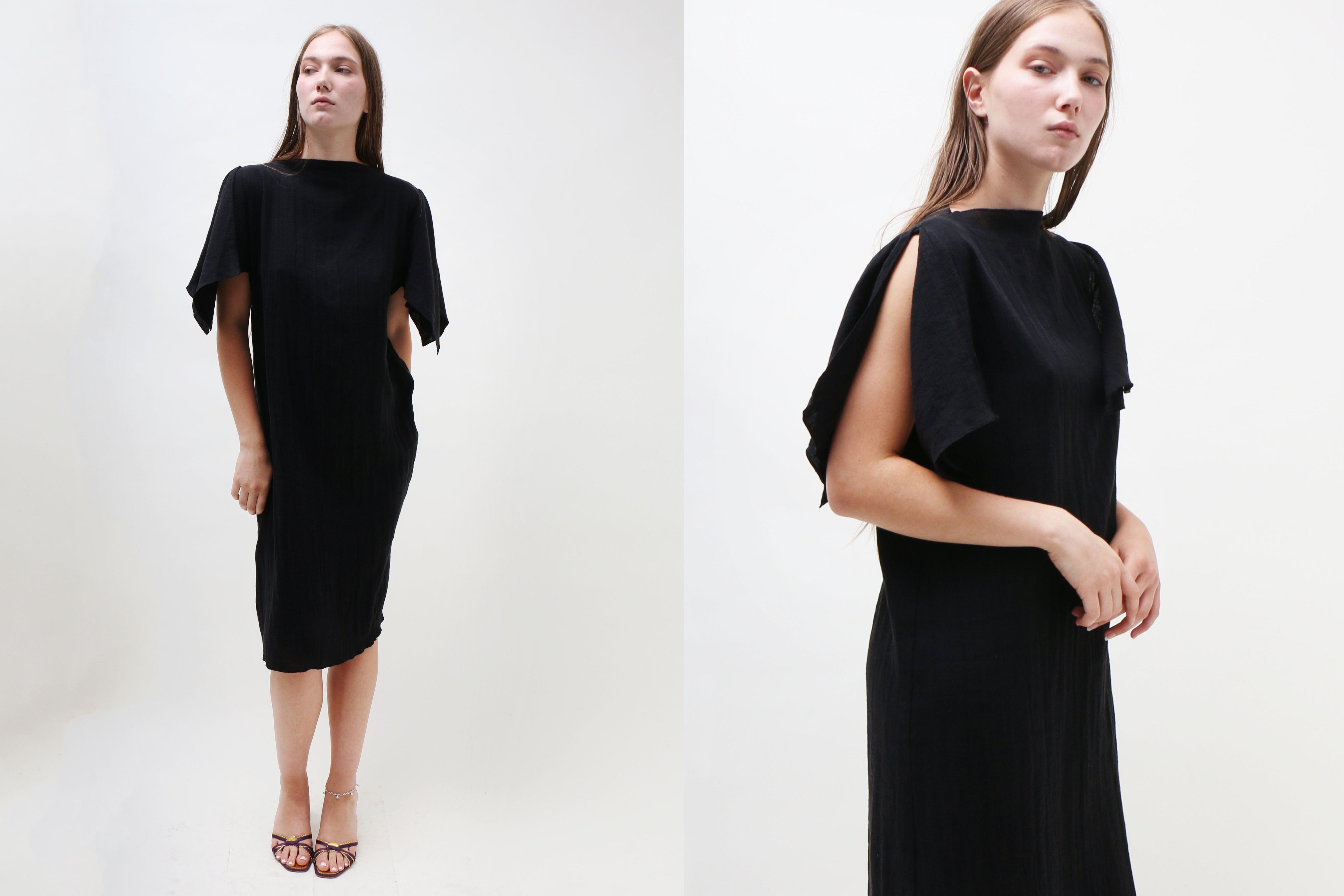 Maimoun Baserange Black Folio Dress
