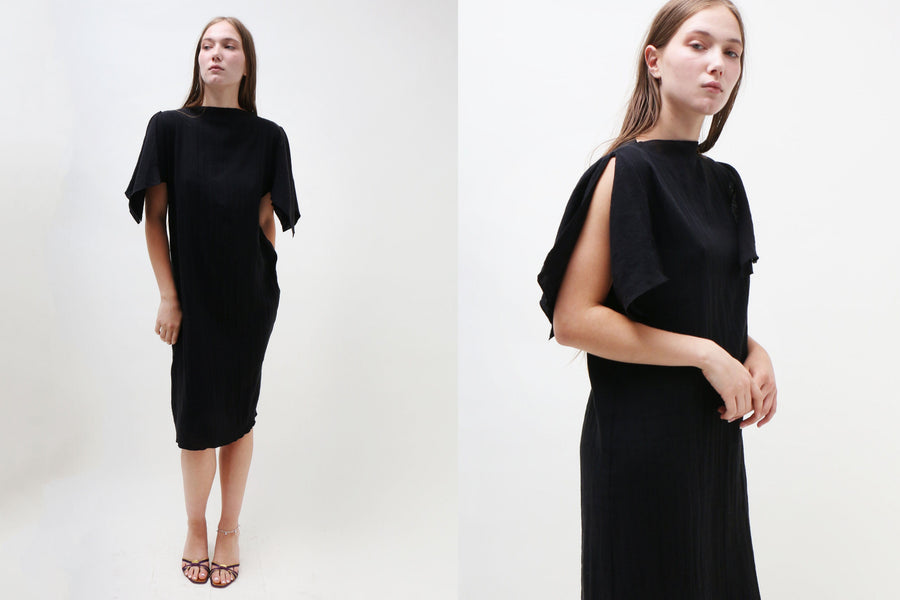 Maimoun Baserange Black Folio Dress