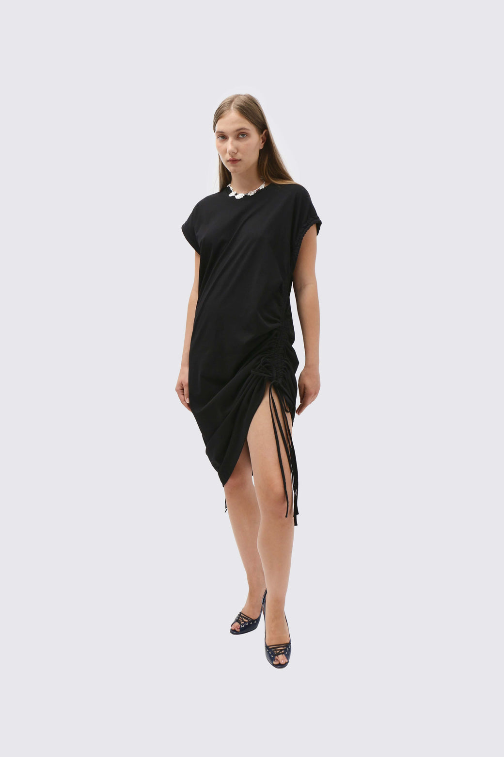 Black Stele Tank Dress, S