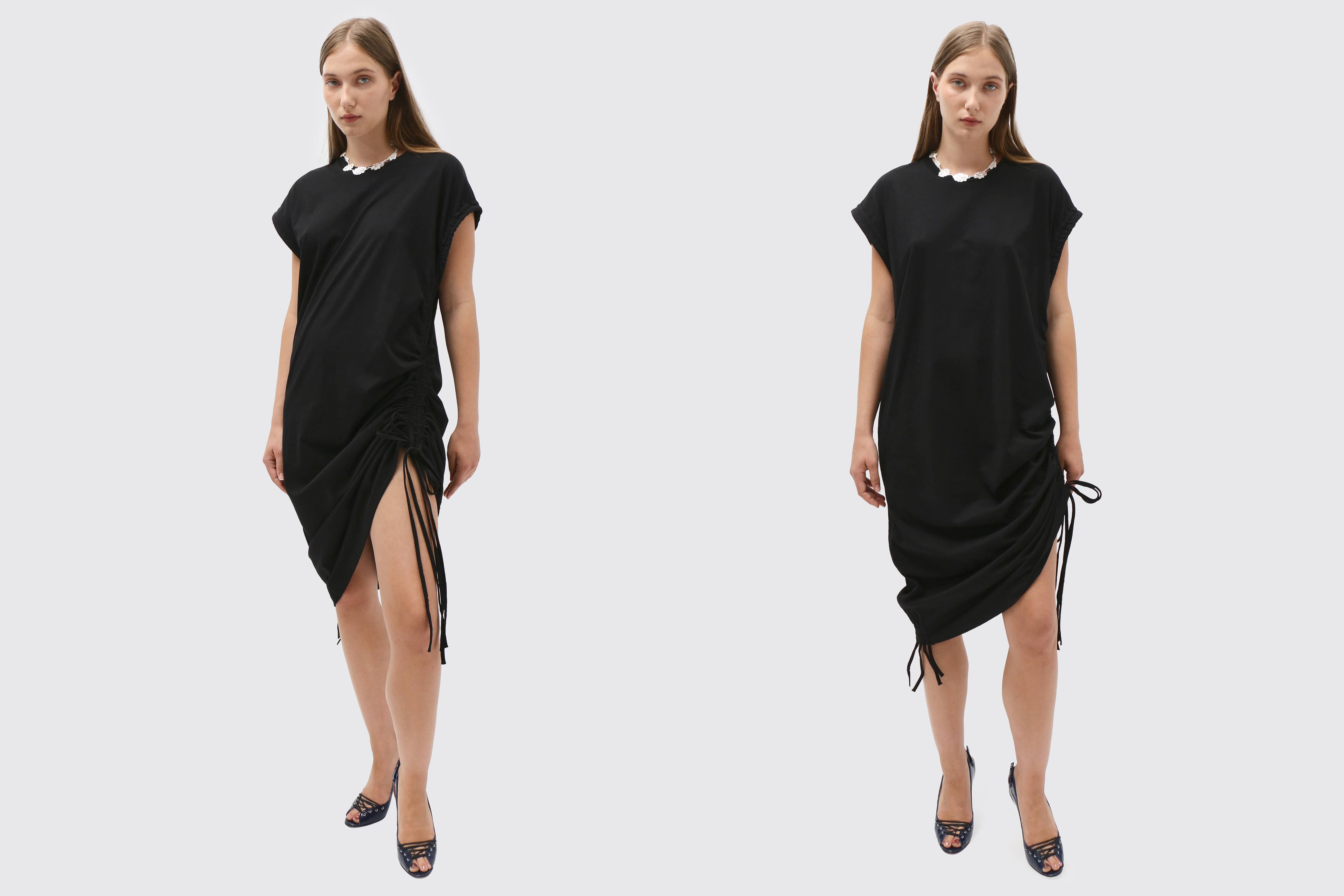 Maimoun Baserange Black Stele Tank Dress