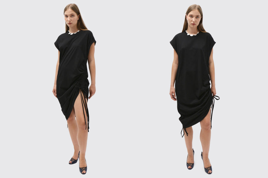 Maimoun Baserange Black Stele Tank Dress