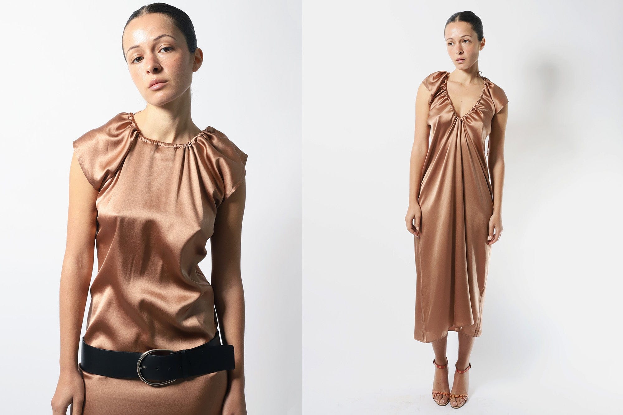 Maimoun Baserange Brown Max Dress