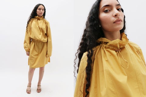BASERANGE新品AIR DRESS黒 Air Dress in Assortment | Organic cotton poplin | en | Baserange