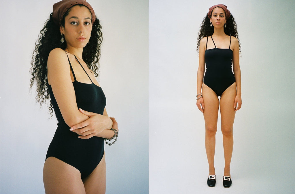 Baserange ~ Black Nida Swimsuit | MAIMOUN