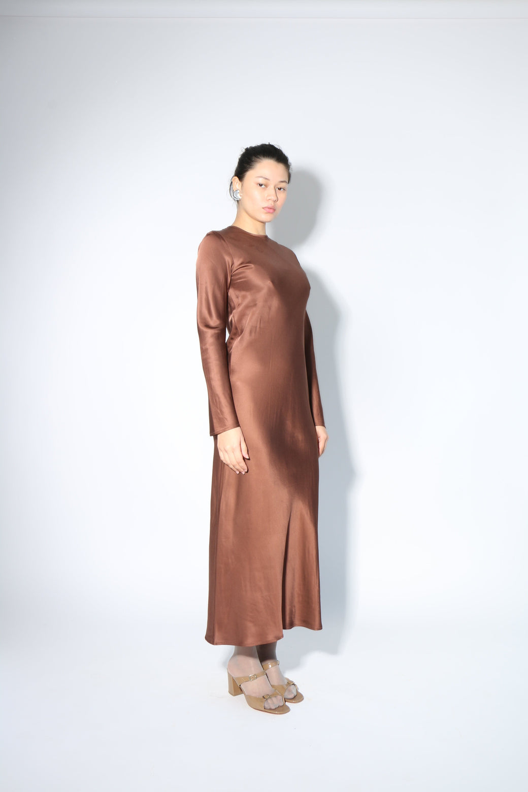 Dark Brown Dydine Dress, XS