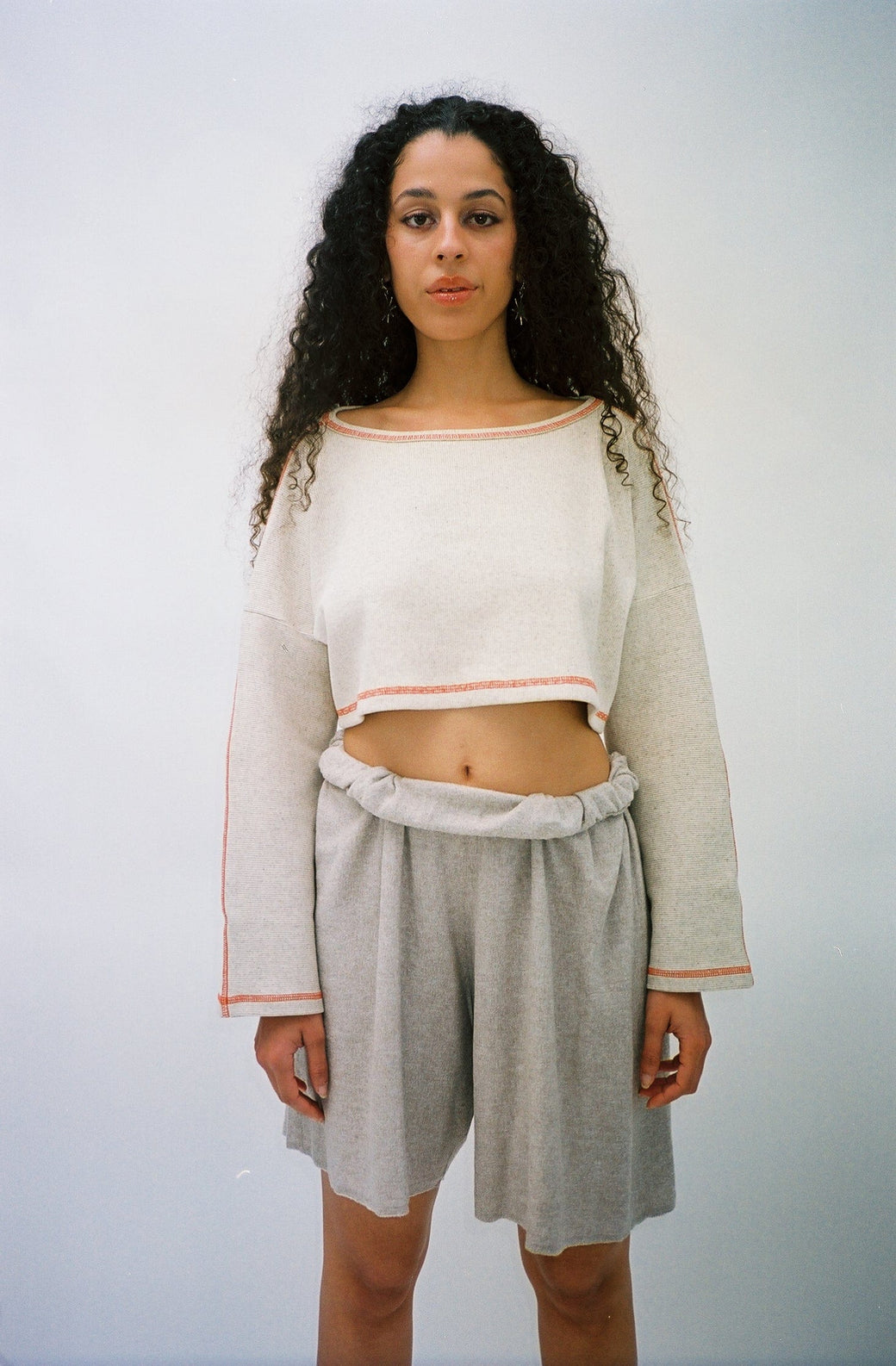 Baserange ~ Nape Crop Pullover | MAIMOUN